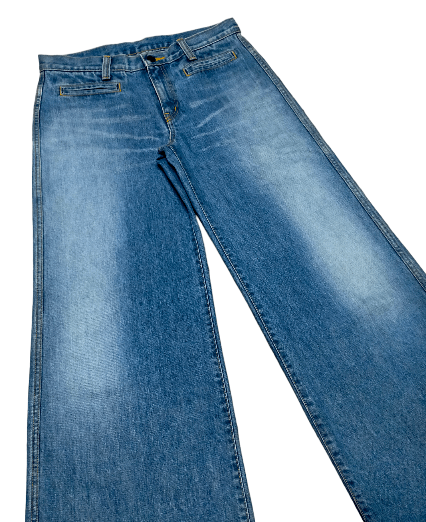 Hysteric Glamour × Japanese Brand × Vintage Hysteric Glamour Flare Wide Boot cut jeans Size US 31 - 10 Thumbnail