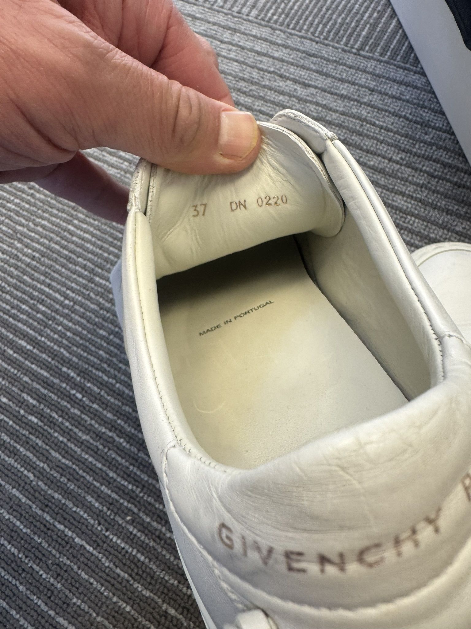 Givenchy Urban street white logo sneakers Size US 7 / IT 37 - 6 Thumbnail