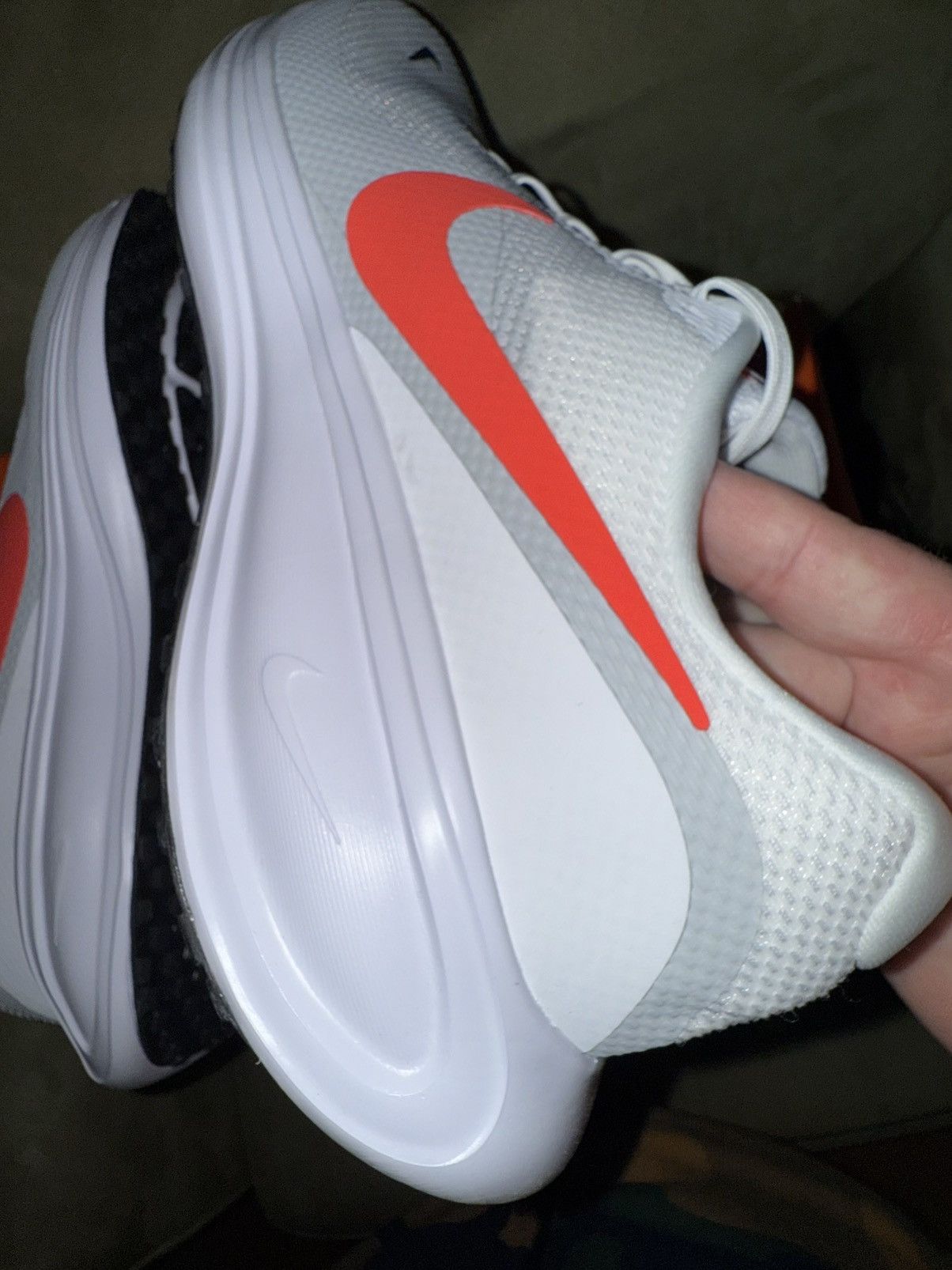 Nike Nike Revolution 8 Wide sz14 New in OG Box! White/Crimson Red Size US 14 / EU 47 - 16 Thumbnail