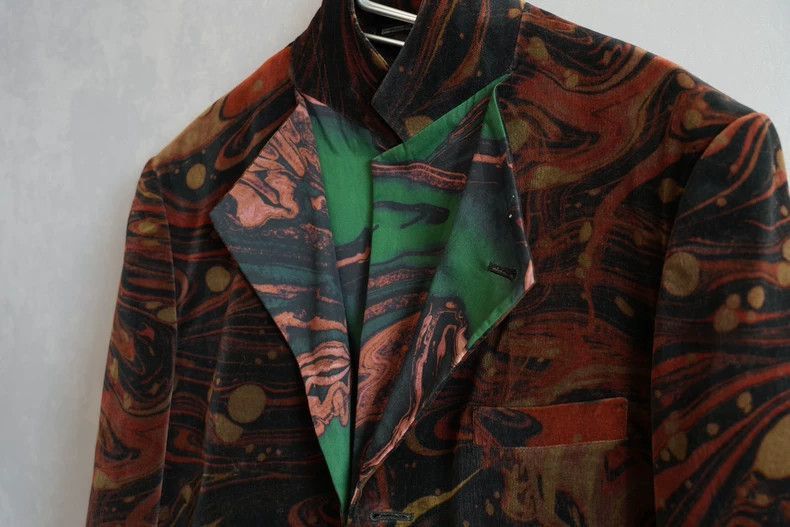 Yohji Yamamoto Yohji Yamamoto Yohji Yamamoto Double Velvet Jacket Size US M / EU 48-50 / 2 - 5 Thumbnail