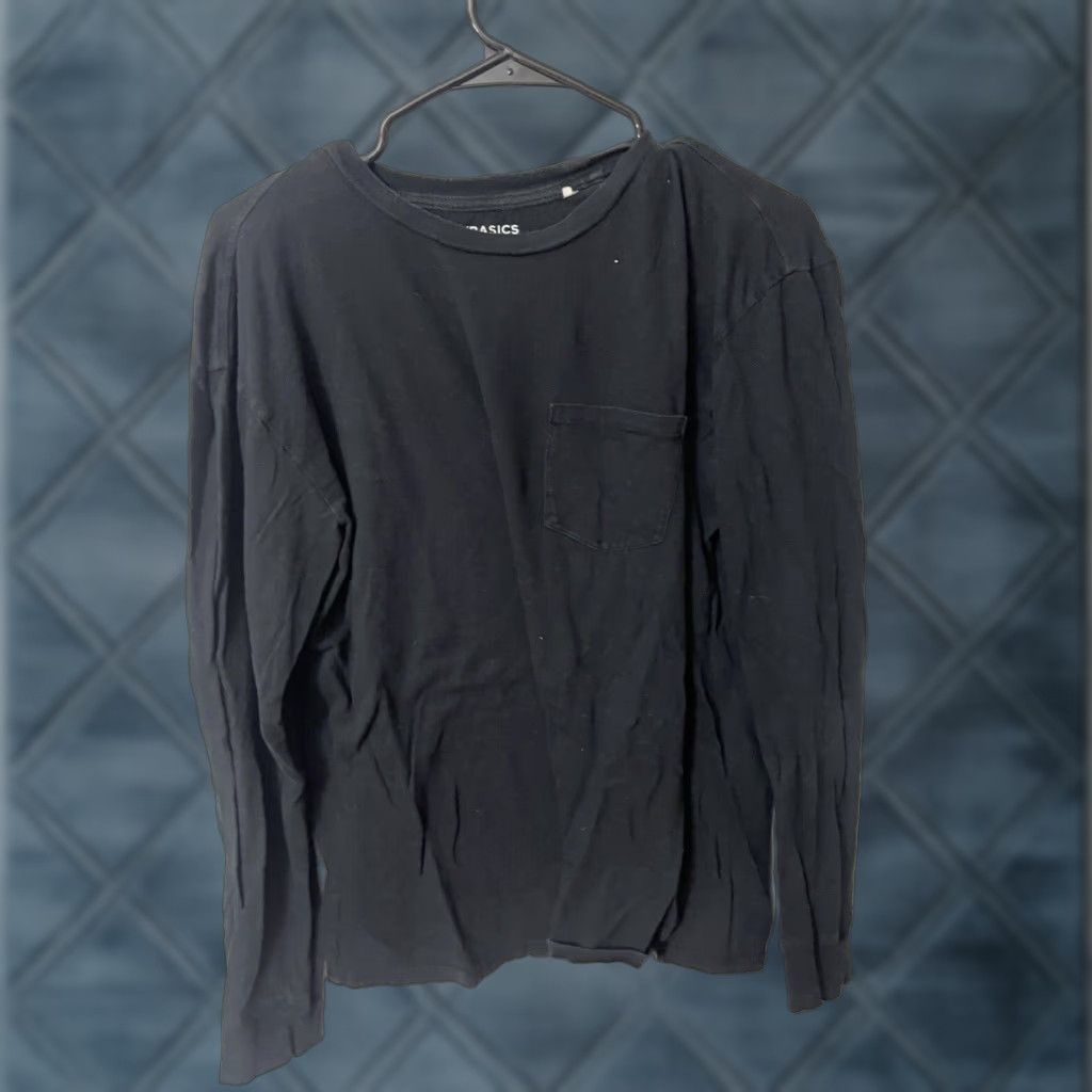 Pacsun PacSun Long Sleeve T Shirt Mens Medium Black Size US M / EU 48-50 / 2 - 1 Thumbnail