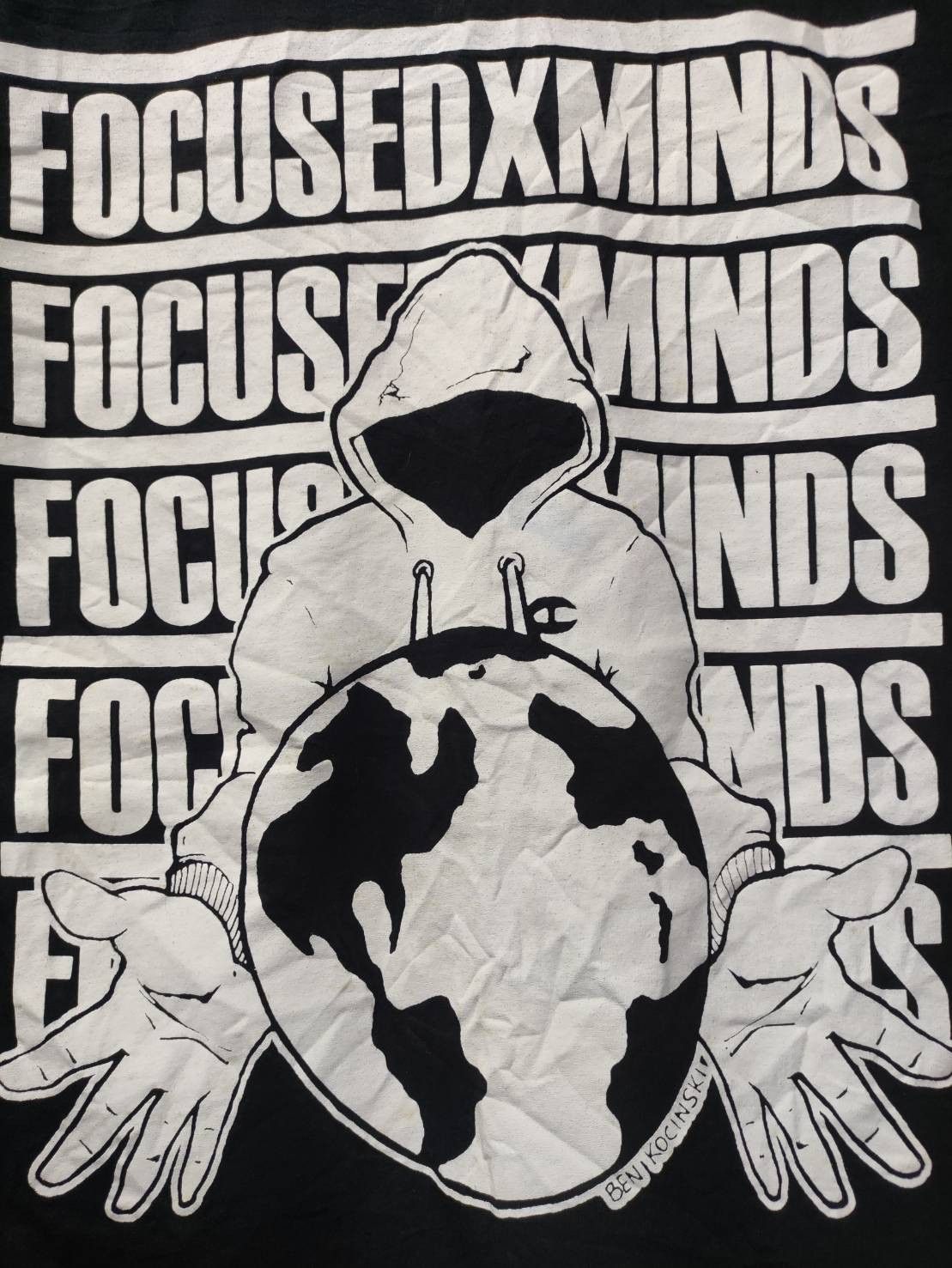 Band Tees Vtg Focused Minds Band Milwaukee Straight Edge HardCore Size US L / EU 52-54 / 3 - 3 Thumbnail