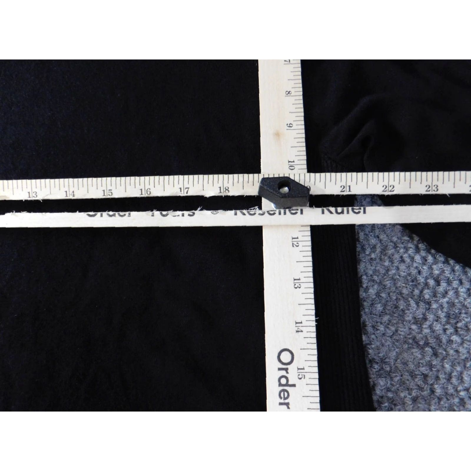 JM Collection JM Collection Womens Sweater XL Black Pullover Round Neck Stretch Rayon Nylon Knit Classic Regular Knitwear Pullover Womens Fashion Options: None Size XL / US 12-14 / IT 48-50 - 6 Thumbnail