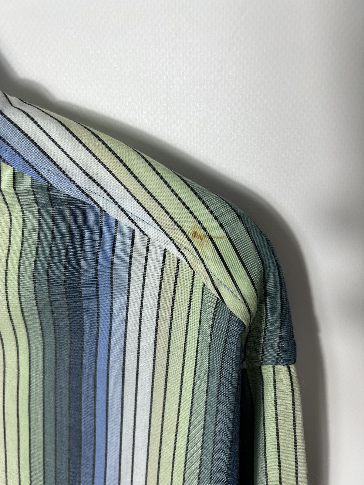 Yves Saint Laurent Vintage streetwear Luxury Yves Saint Laurent Button Up Shirt Size US L / EU 52-54 / 3 - 3 Thumbnail