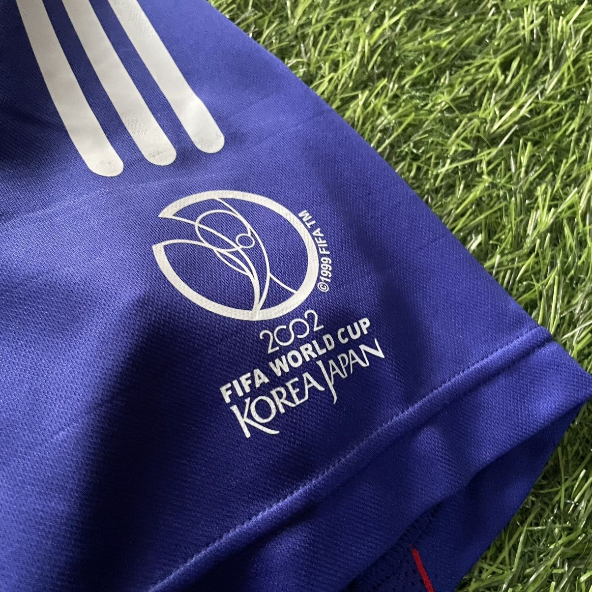 Adidas Japan Home Player Issue World Cup 2002 Nakayama #10 Size US L / EU 52-54 / 3 - 7 Thumbnail