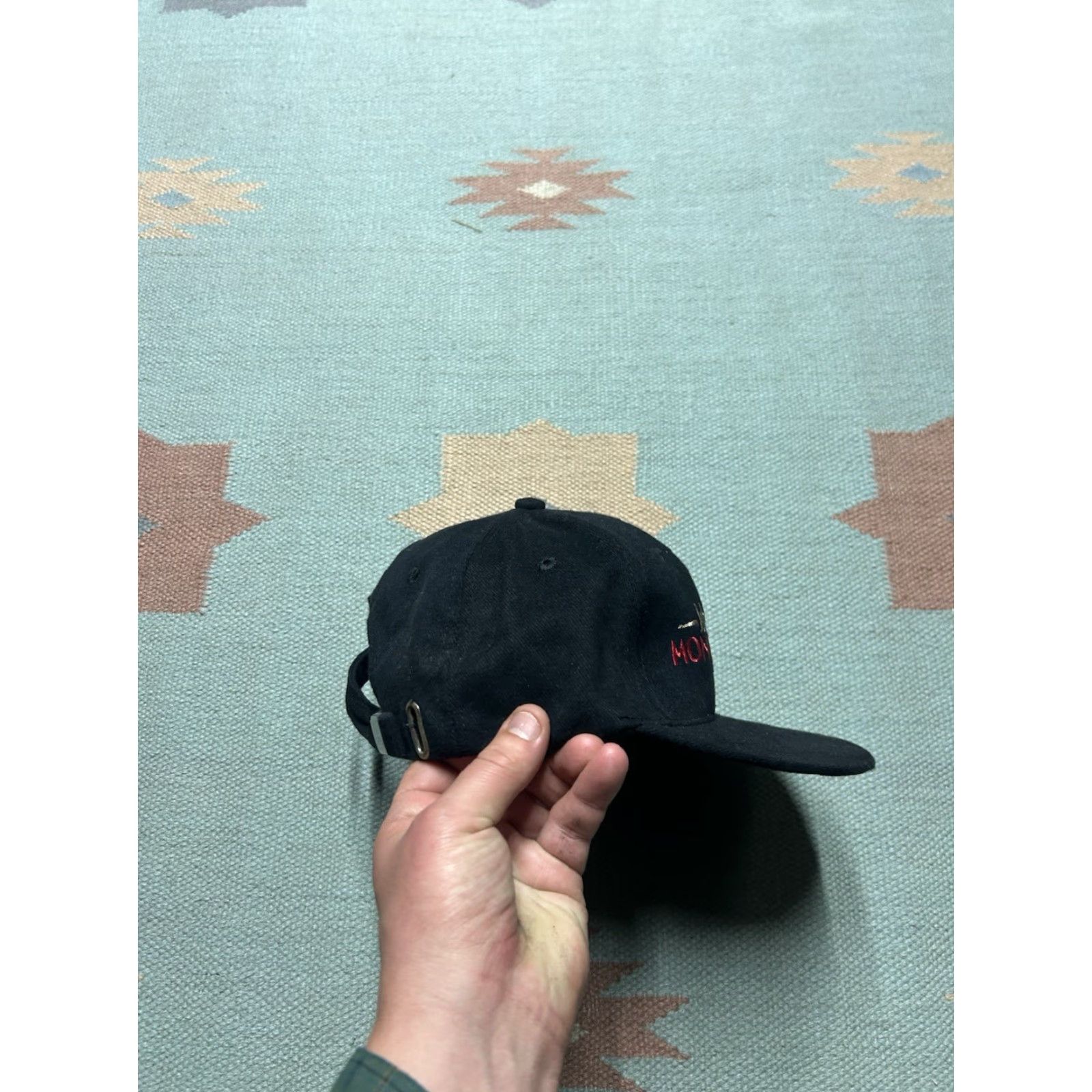 Vintage VINTAGE John Michael Montgomery Strapback hat cap country music black adjustable Mens Cap Size ONE SIZE - 8 Thumbnail