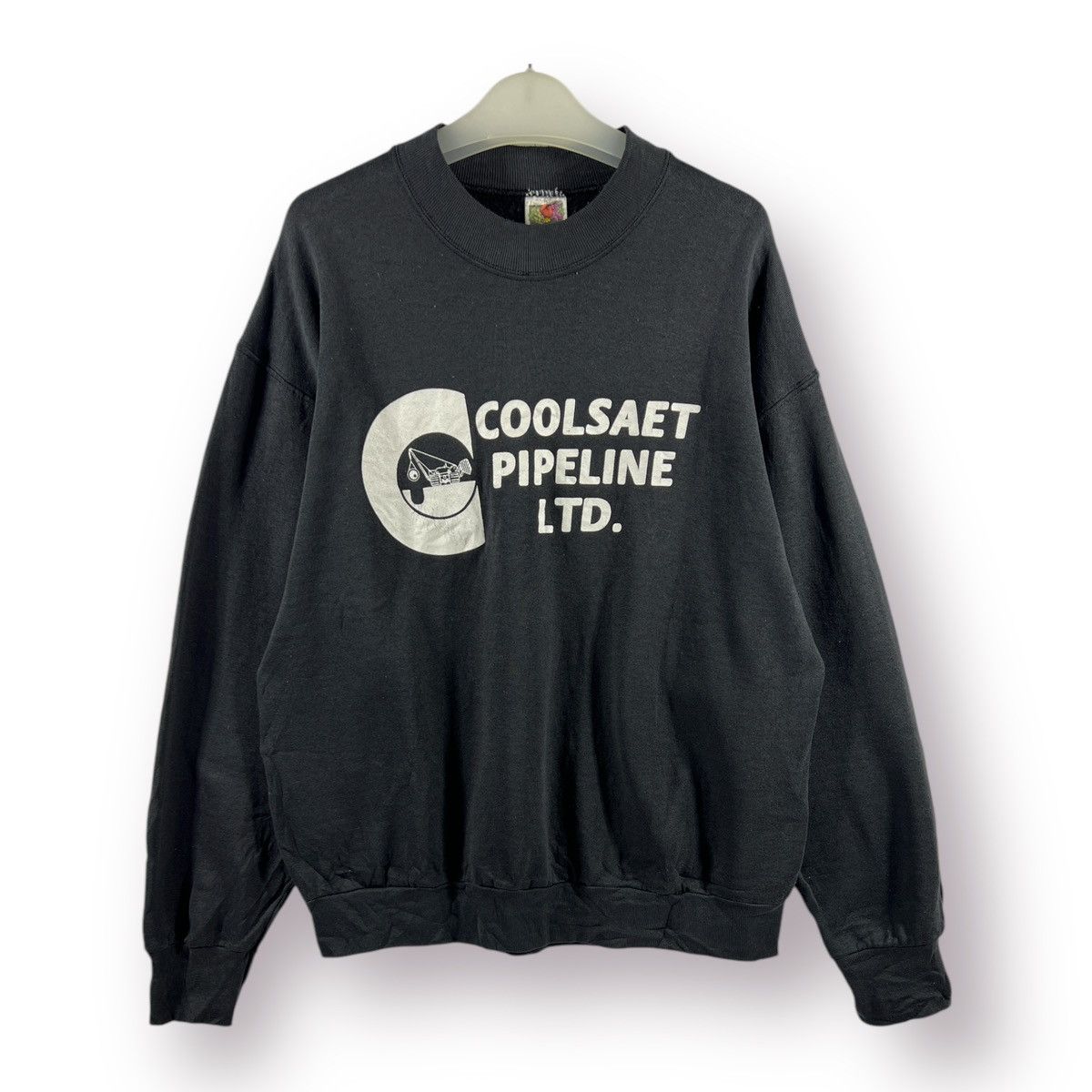 Fruit Of The Loom × Vintage 🔥 Fruit Of The Loom 90's COOLSAET PIPELINE LTD sweatshirt Size US S / EU 44-46 / 1 - 1 Thumbnail
