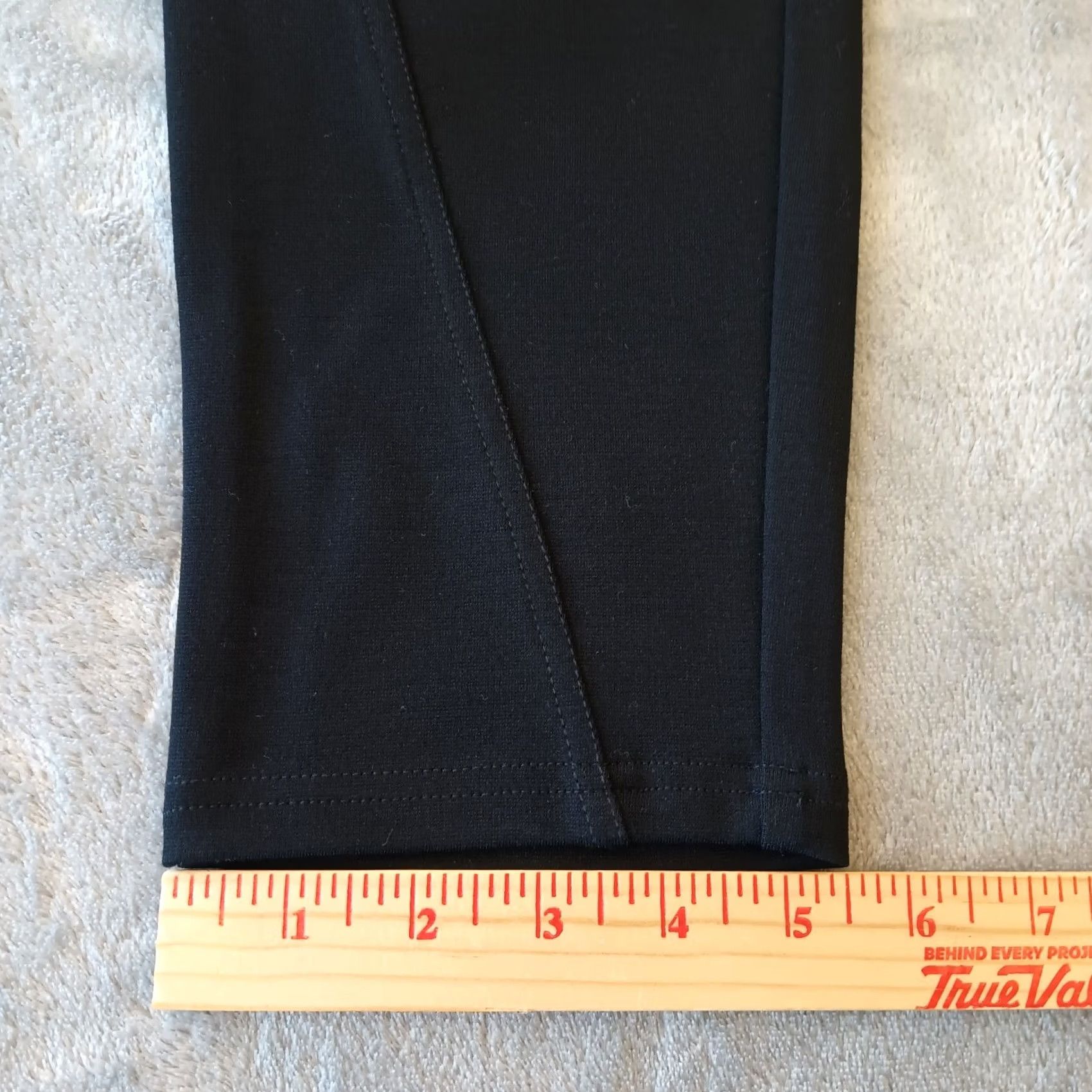 Vintage INC International Concepts Ankle Pants Womens Size 16 Black Pull On Skinny Stretch Size 38" / US 16 / IT 52 - 6 Thumbnail