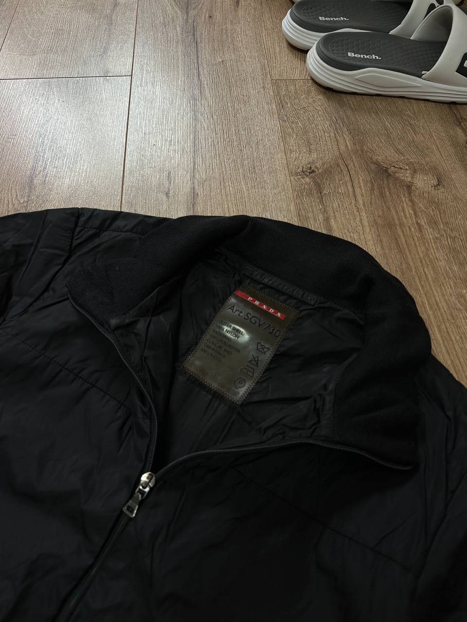 Prada Prada Nylon Jacket – Black – Size Large Art. SGV862 Size US M / EU 48-50 / 2 - 10 Thumbnail