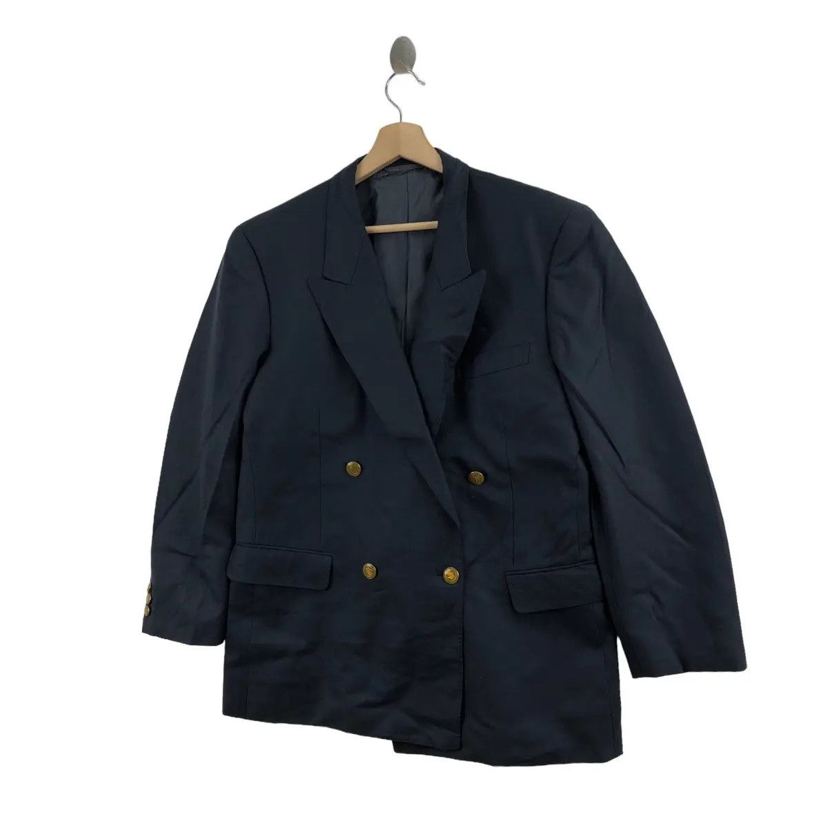 Pierre Cardin Vtg PIERRE CARDIN PARIS Creation Double Breasted Blazer Size 42R - 4 Thumbnail