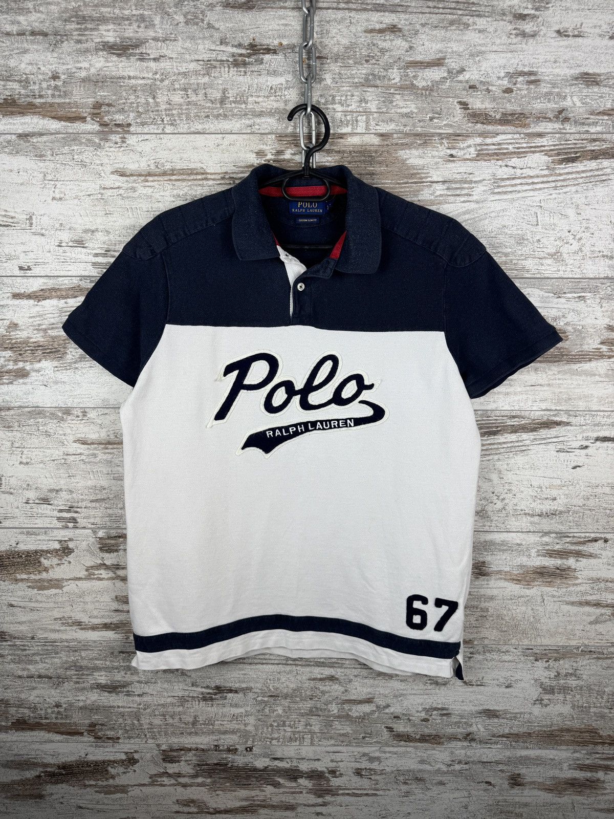 Polo Ralph Lauren Mens Vintage Polo Ralph Lauren polos rugby T-shirt tee Size US L / EU 52-54 / 3 - 1 Thumbnail