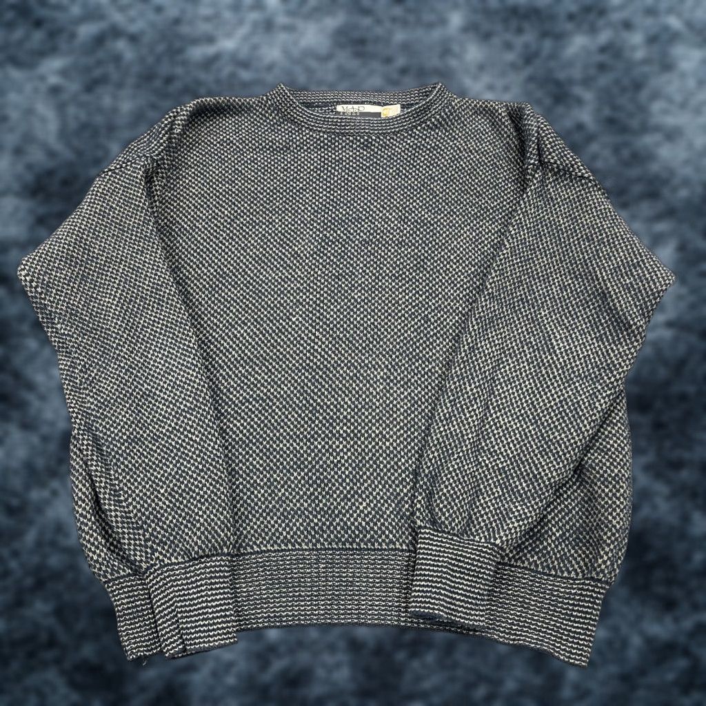 Vintage VINTAGE MAPS Collection Sweater Mens XL Blue Pullover Crewneck 90s Shirt Size US XL / EU 56 / 4 - 1 Thumbnail