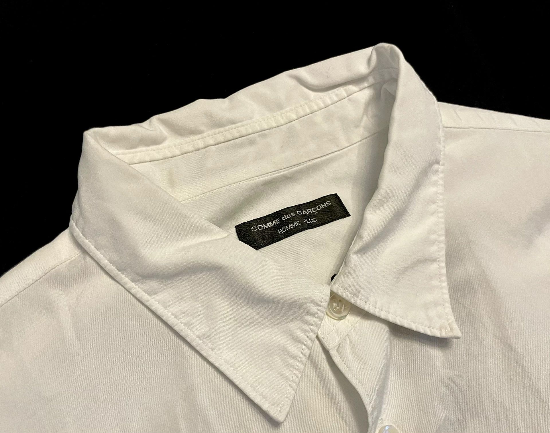 Comme des Garcons CDG Homme Plus 2004ss Reversible Graffiti Utility Shirt Size US S / EU 44-46 / 1 - 8 Thumbnail