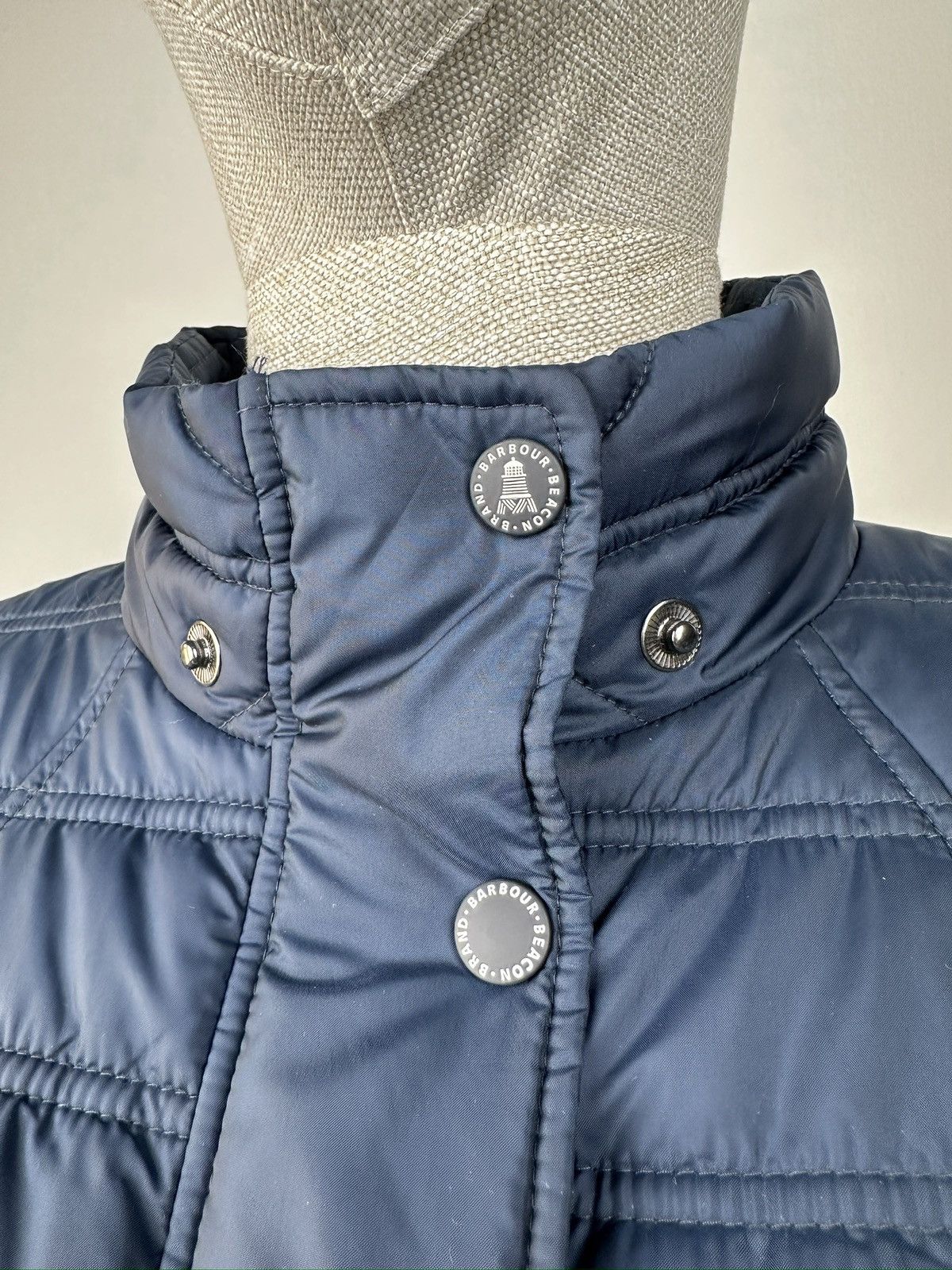 Barbour Womens BARBOUR Lagan Quilted Fibredown Jacket Size L / US 10 / IT 46 - 8 Thumbnail