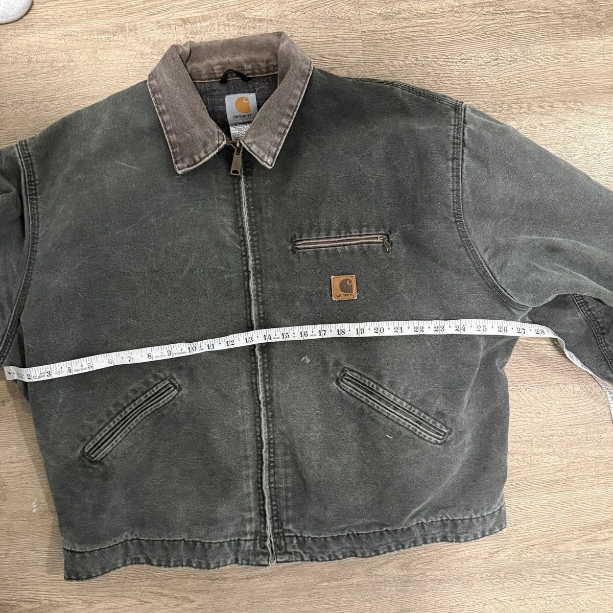 Carhartt Vintage Carhartt Moss Green detroit Jacket Size US XL / EU 56 / 4 - 5 Thumbnail