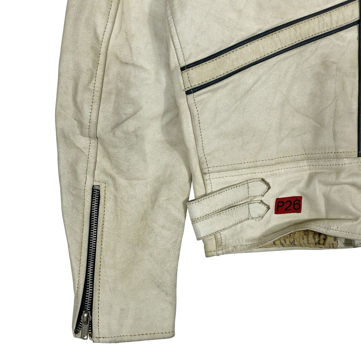 Japanese Brand Vintage Jimsinn Tokyo Punker Leather Jacket Size US S / EU 44-46 / 1 - 10 Thumbnail