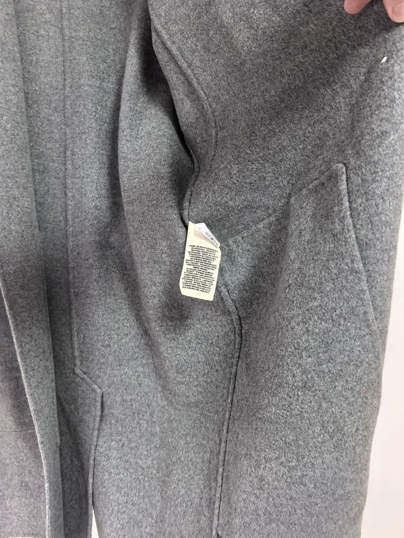 Hermes Hermes Gray Hooded Cashmere Long Overcoat Size XXS / US 00 / IT 34 - 5 Thumbnail
