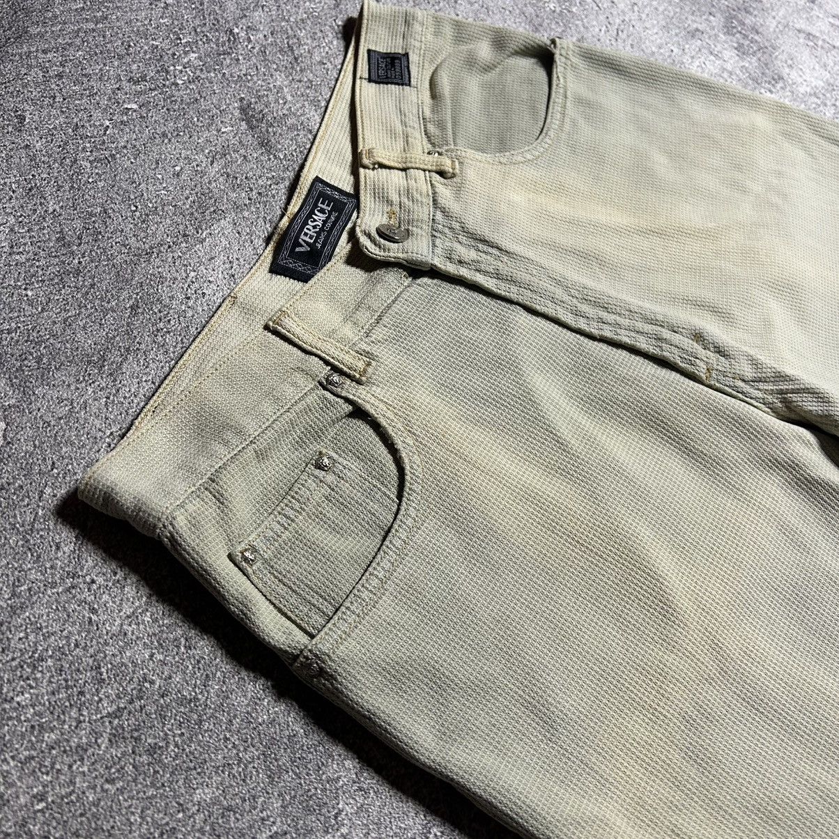Versace Jeans Couture Vintage 90s Versace Jeans Couture Size US 33 - 5 Thumbnail