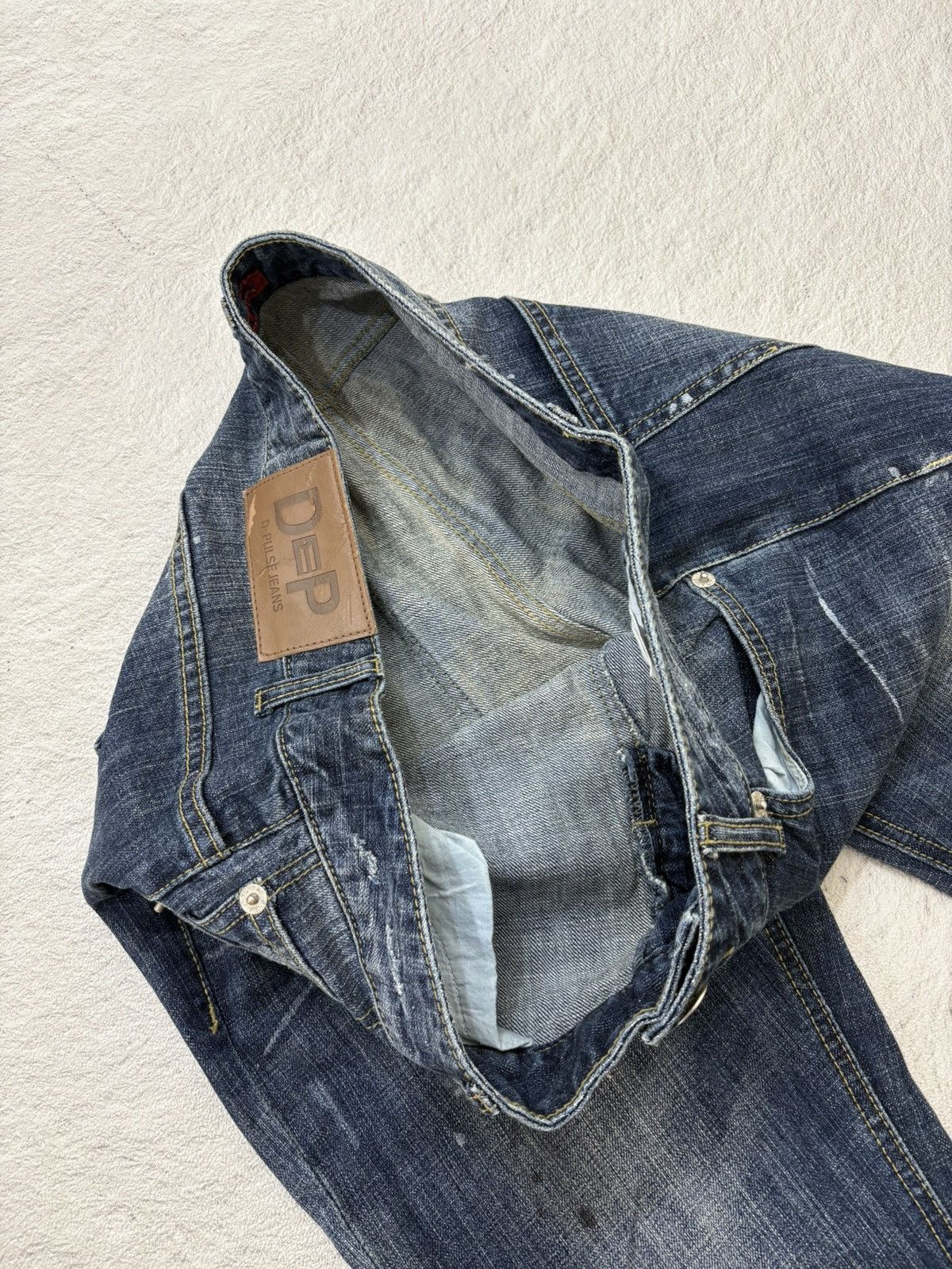 Hysteric Glamour 2000s d palusr japan wash denim y2k style Size US 34 / EU 50 - 6 Thumbnail