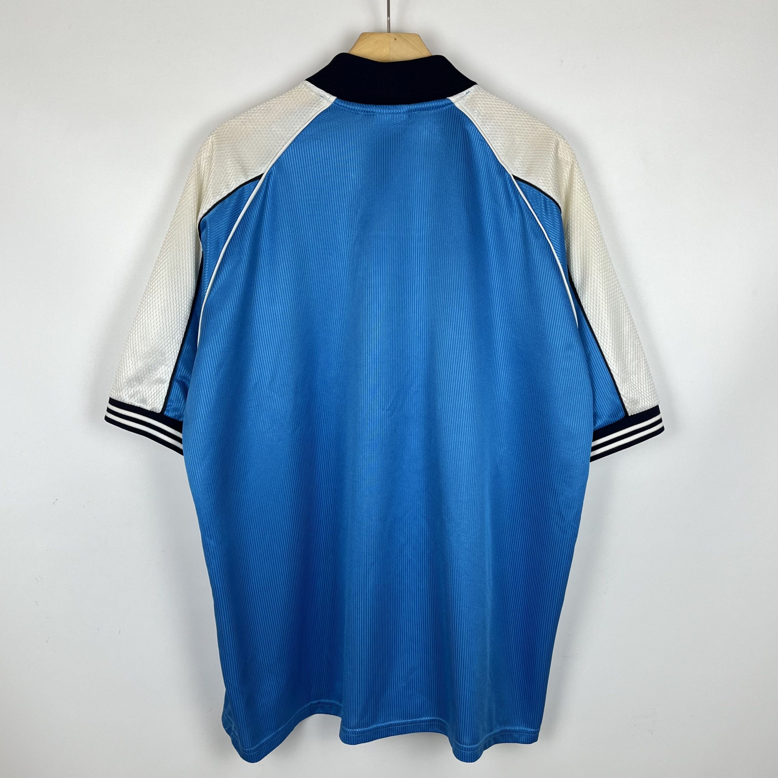 Le Coq Sportif Vintage Manchester City Le Coq Sportif Home Jersey 1999/2001 Size US XL / EU 56 / 4 - 19 Thumbnail