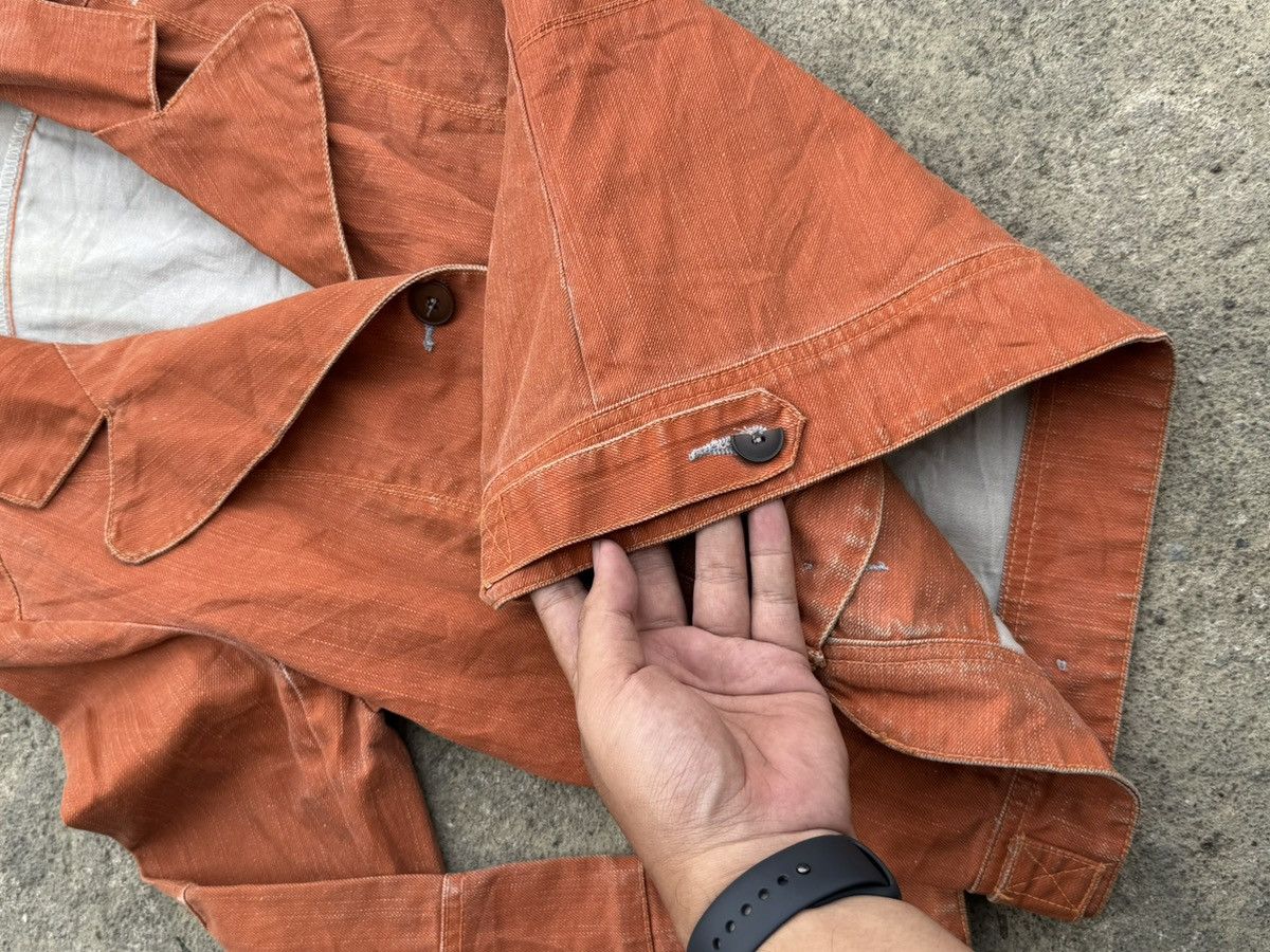 14th Addiction Archived Japanese Jacket Blazer Waxed Size US S / EU 44-46 / 1 - 7 Thumbnail