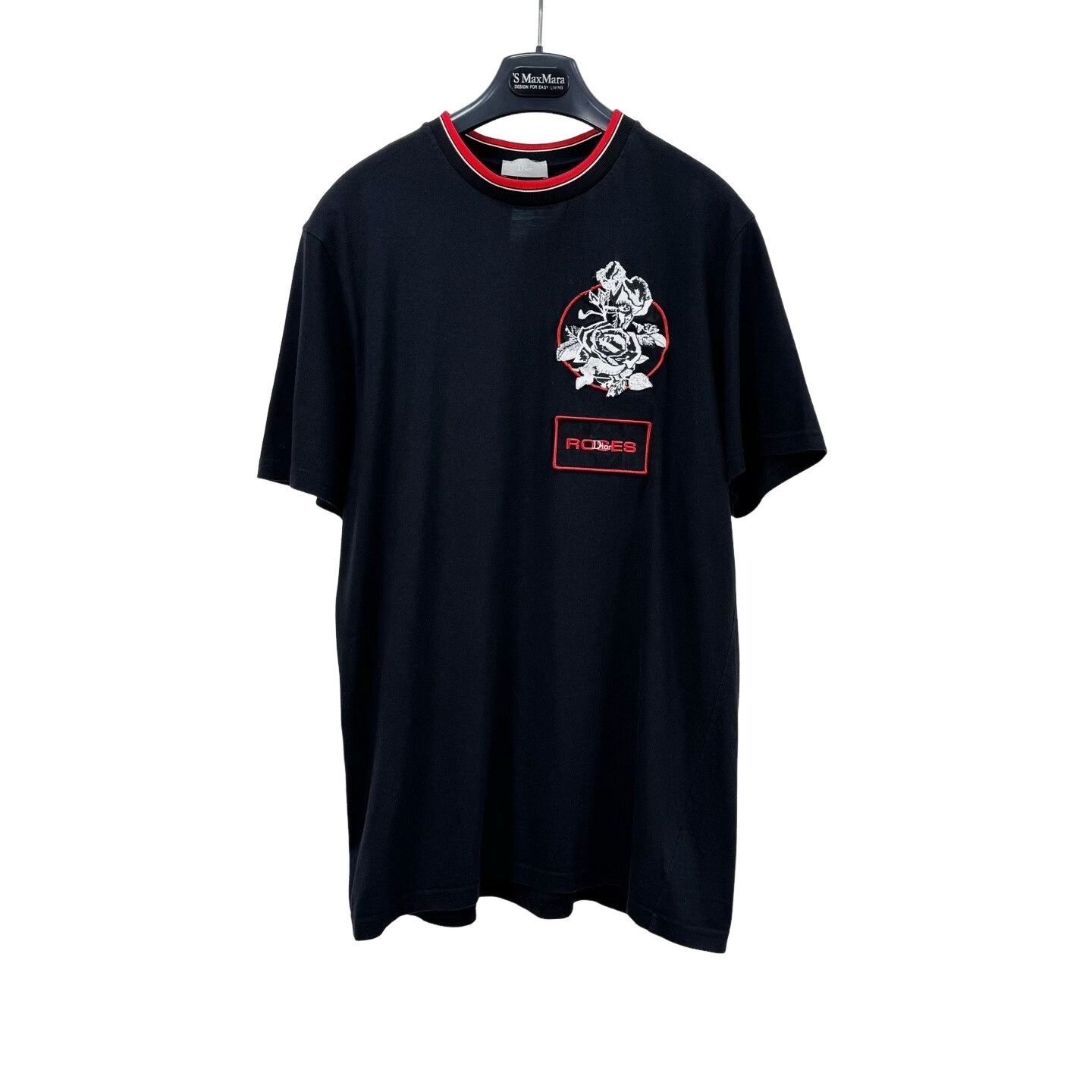 Dior Dior Floral Embroidery Patch T-Shirt L Size US L / EU 52-54 / 3 - 1 Thumbnail