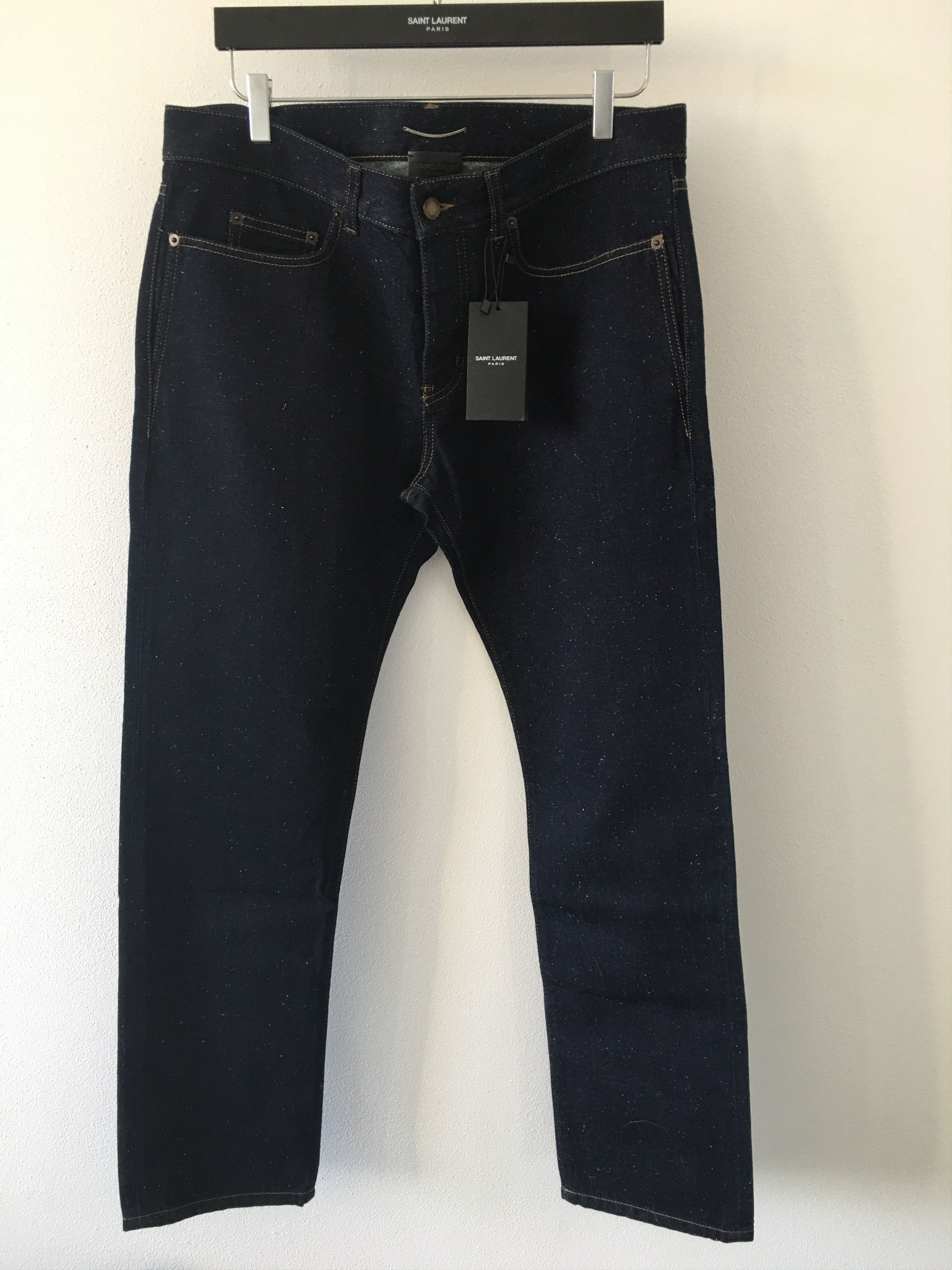 Saint Laurent Paris Jean in Blue Denim Size US 32 / EU 48 - 1 Thumbnail