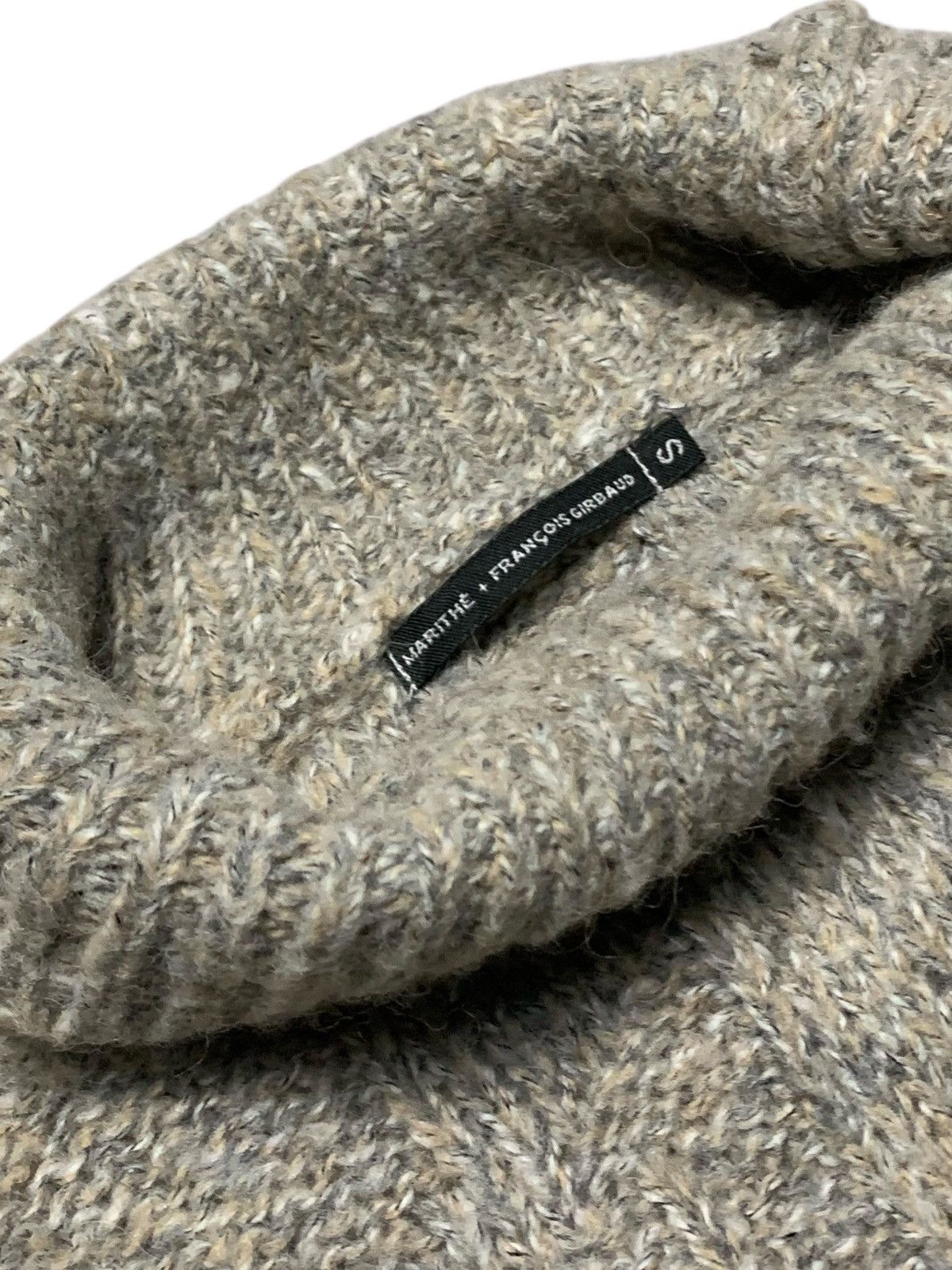Marithe + Francois Girbaud Rare🔥Marite Francois Girbaud unique hand knited Size US S / EU 44-46 / 1 - 4 Thumbnail