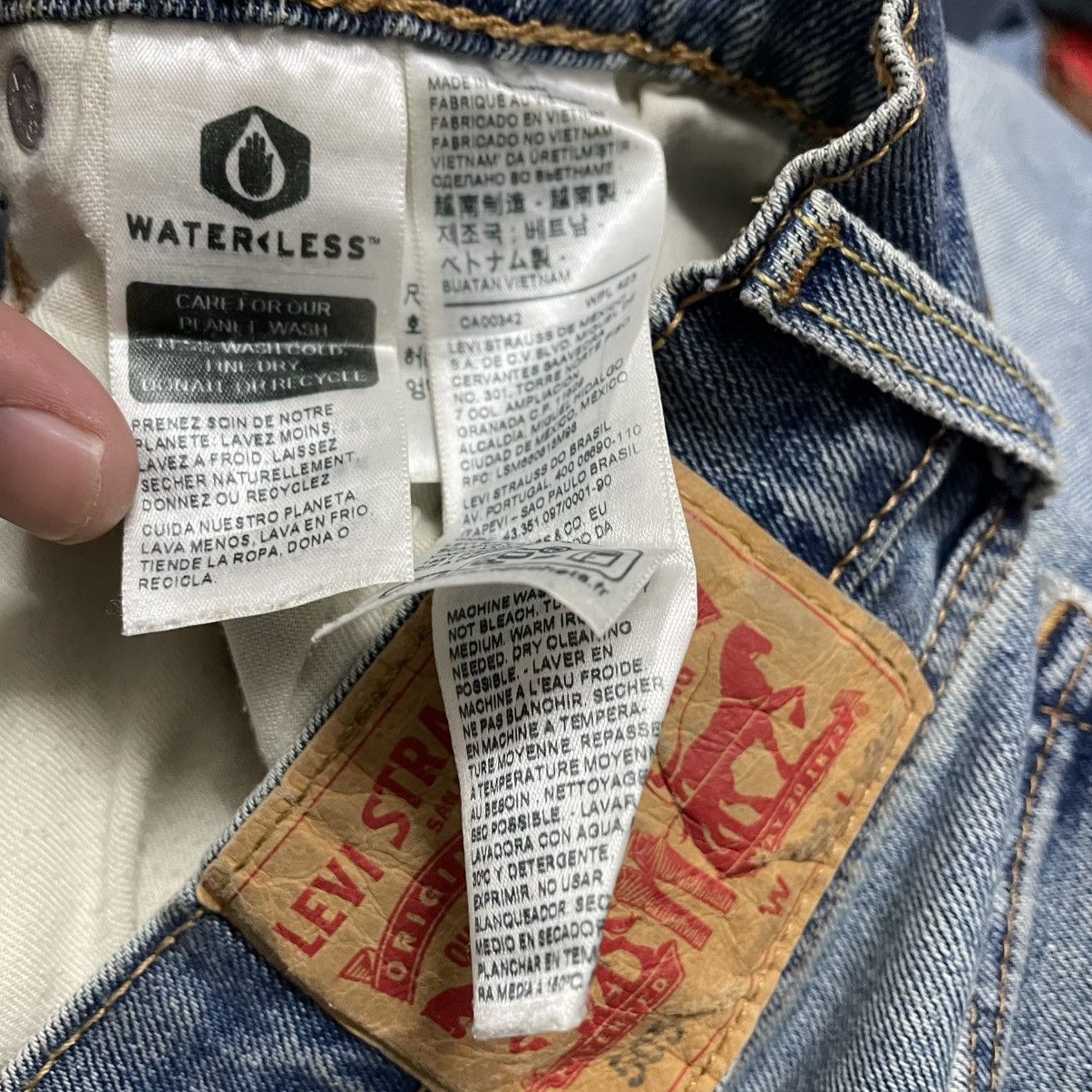 Levi's Vintage Clothing 🔥Vintage Levis 505 Stoned Washed Ripped Denim Jeans Size US 30 / EU 46 - 16 Thumbnail