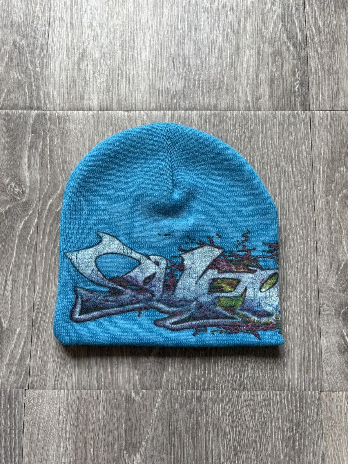 Supreme Supreme Tag Beanie Blue FW25 Size ONE SIZE - 1 Thumbnail