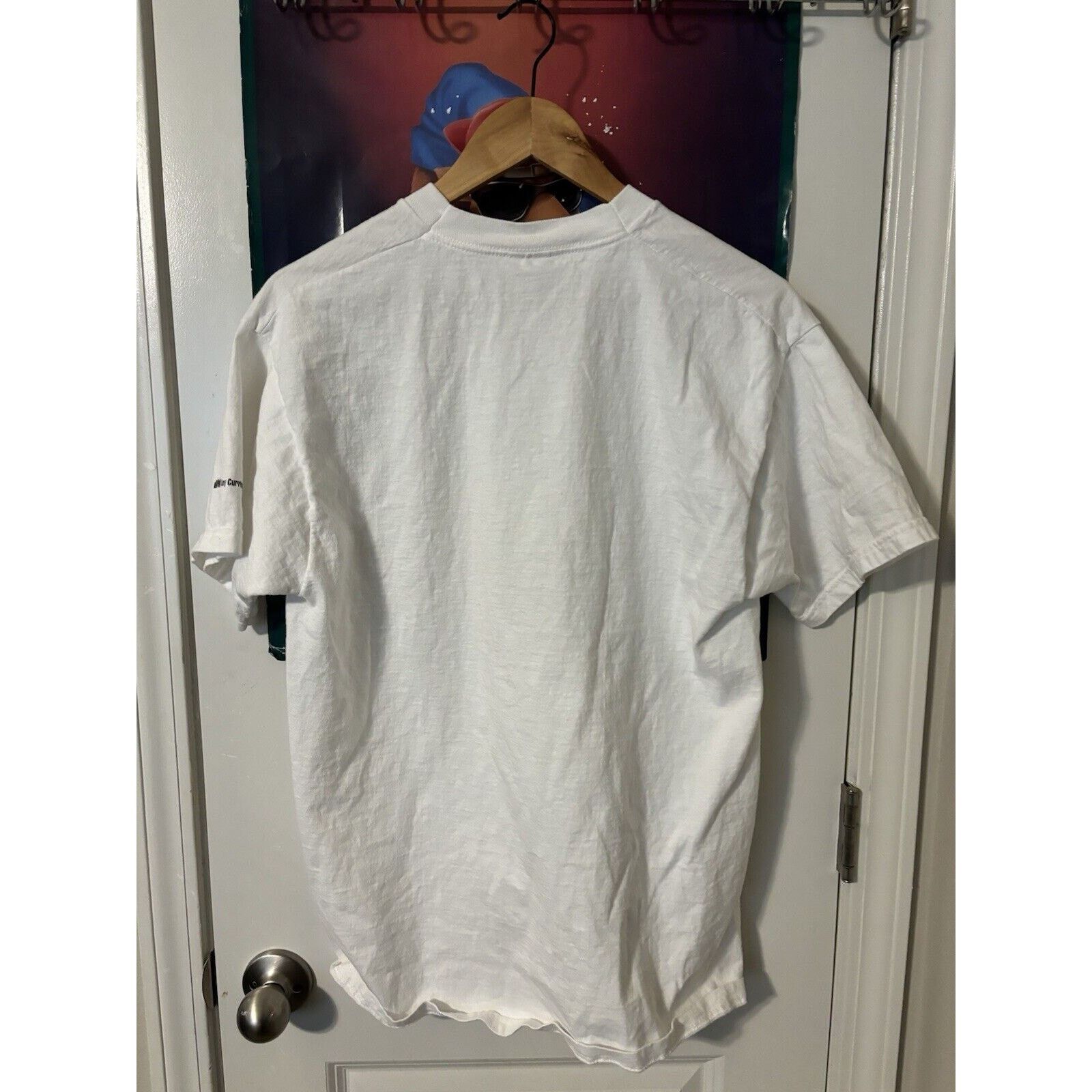 Other vintage Be a math action hero! white Large T-shirt cartoon Size US L / EU 52-54 / 3 - 4 Thumbnail
