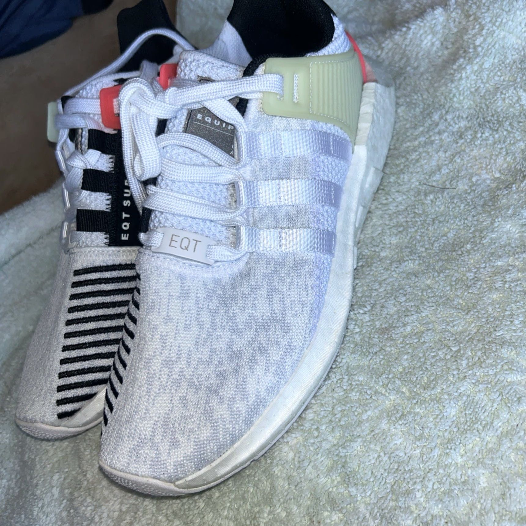 Adidas adidas EQT Support 93/17 Sneaker BA7473 White Men US 9 Waterfall of 2017 Running Casual Athletic Shoes Size US 10 / EU 43 - 3 Thumbnail