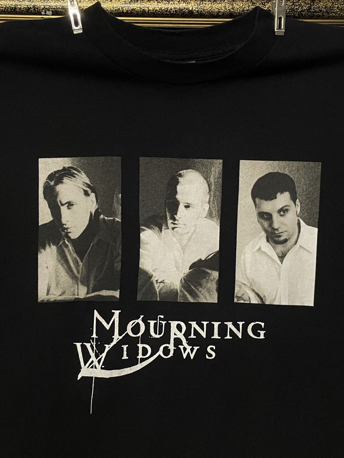 Vintage Vintage 1999 Mourning Widows Japan Tour Rare Find Tshirt Size US M / EU 48-50 / 2 - 3 Thumbnail
