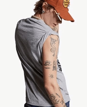 Dsquared2 DSQUARED2 distressed gray T-shirt sizes M, L, XL Size US M / EU 48-50 / 2 - 3 Thumbnail