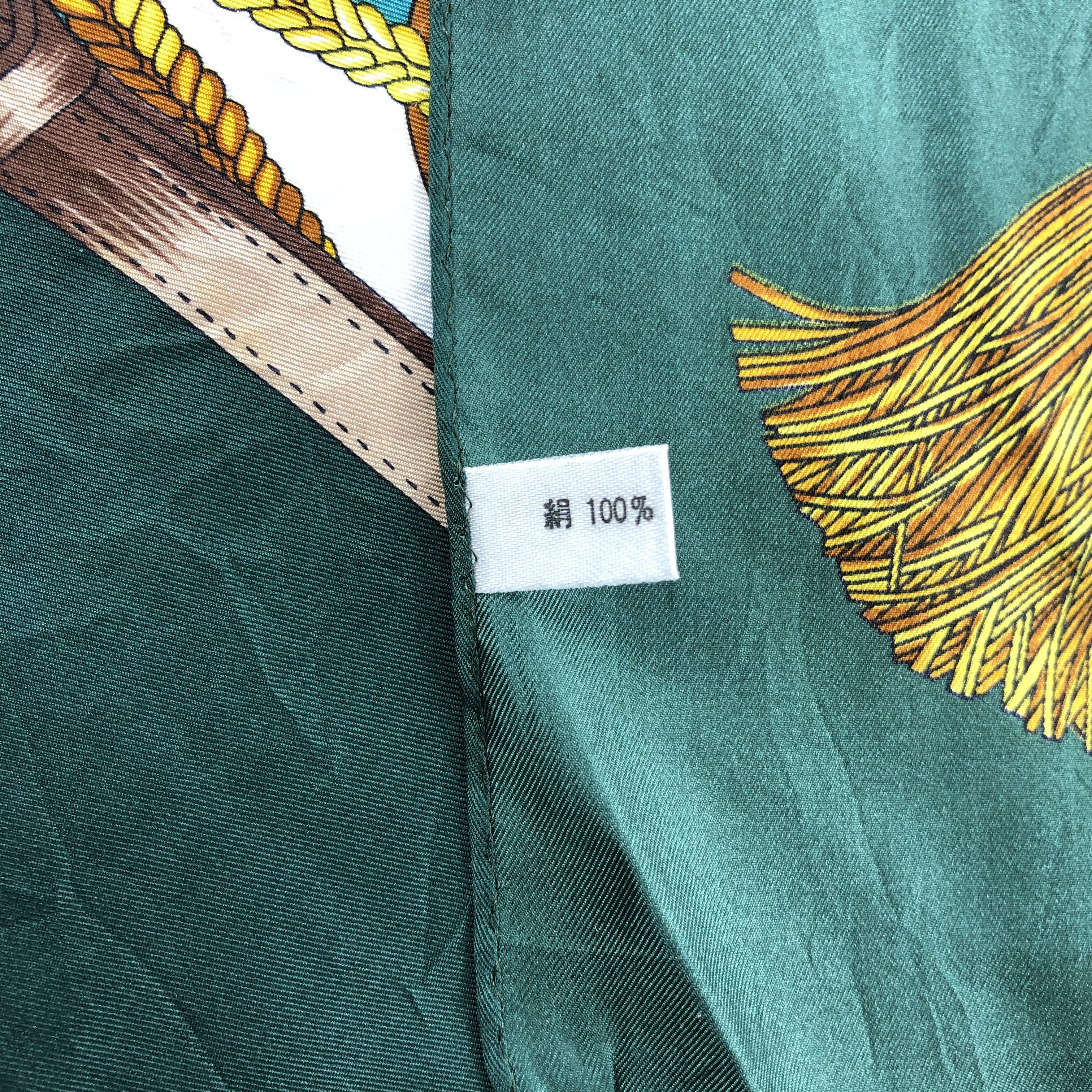 Vintage Vintage Silk Scarf Size ONE SIZE - 5 Thumbnail