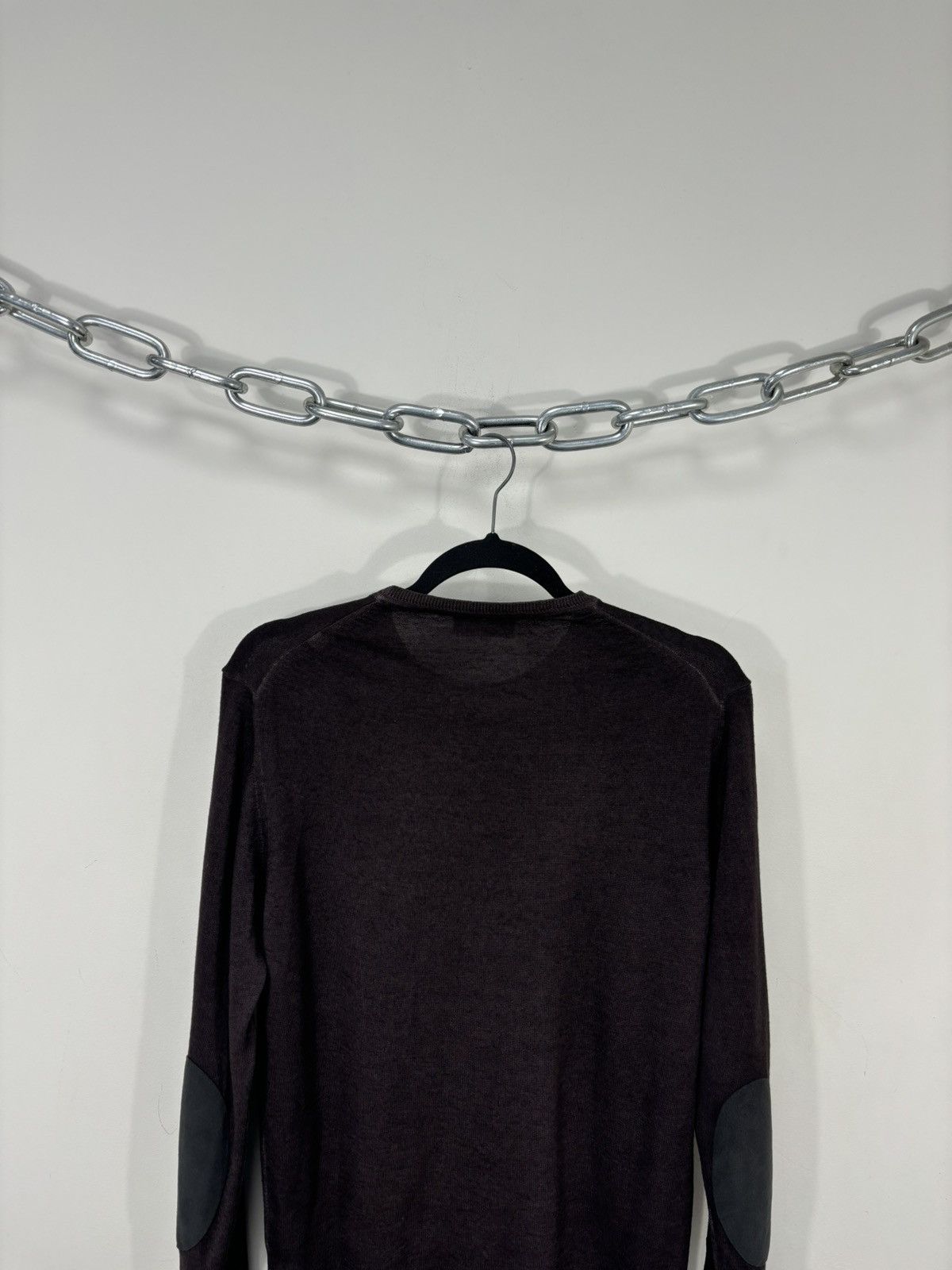 Daniele Fiesoli Daniele Fiesoli Men’s Burgundy Brown Luxury Wool Sweater Size US M / EU 48-50 / 2 - 14 Thumbnail