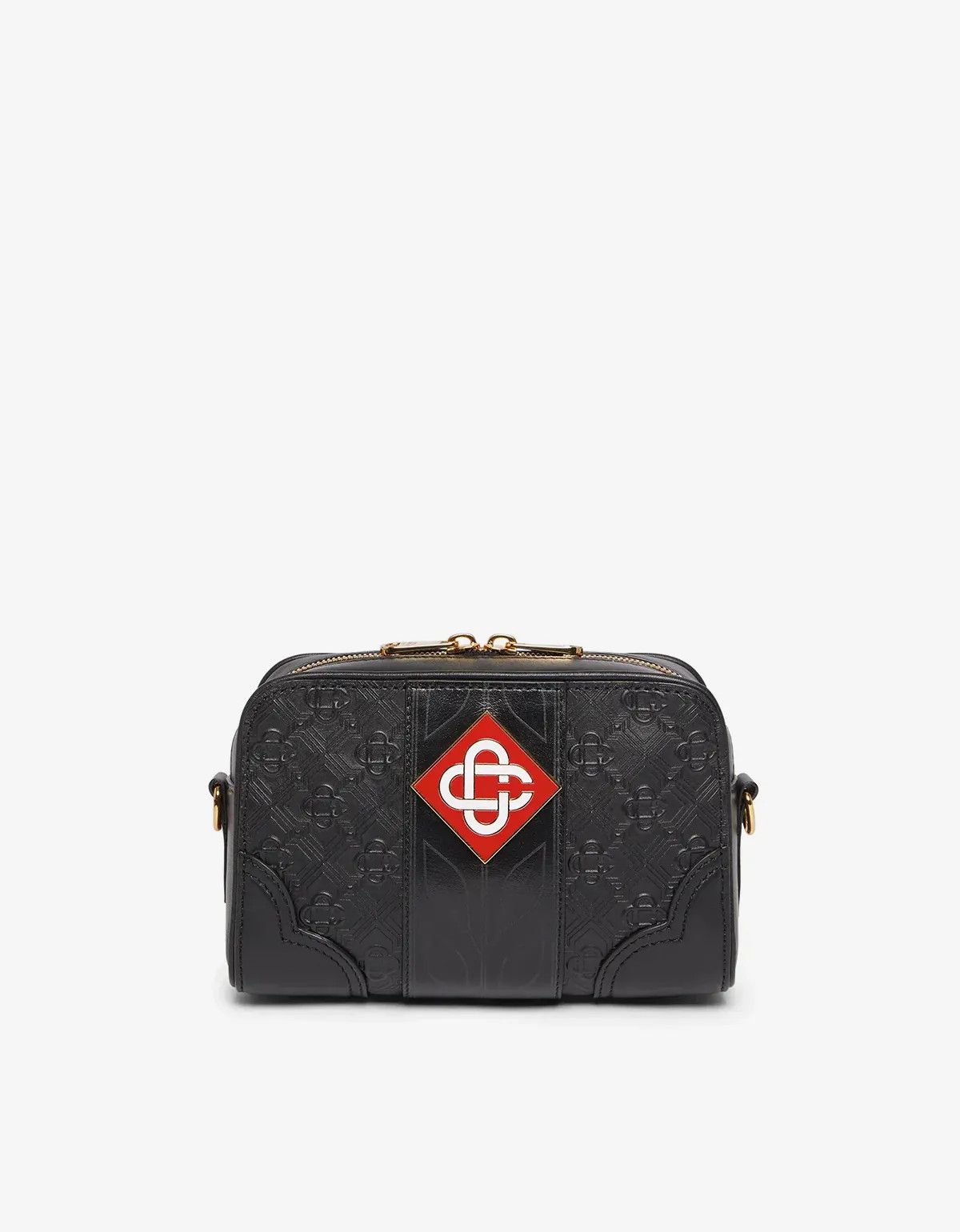 Casablanca Casablanca Black Monogram Crossbody Bag Size ONE SIZE - 1 Thumbnail