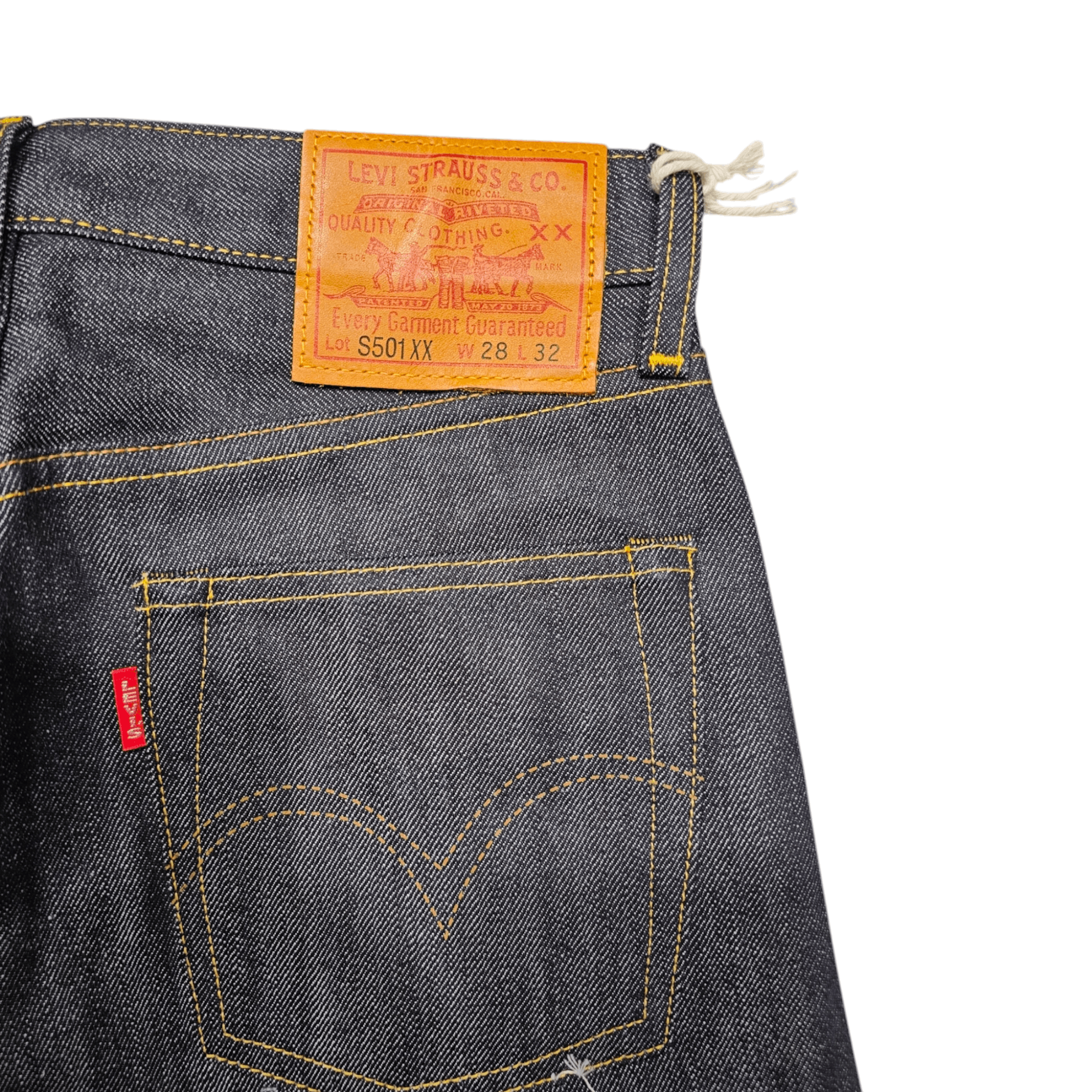 Levi's Vintage Clothing LVC Levi's Vintage Clothing 1944 501 W28L32 Selvedge Big E Size 28" / US 6 / IT 42 - 7 Thumbnail