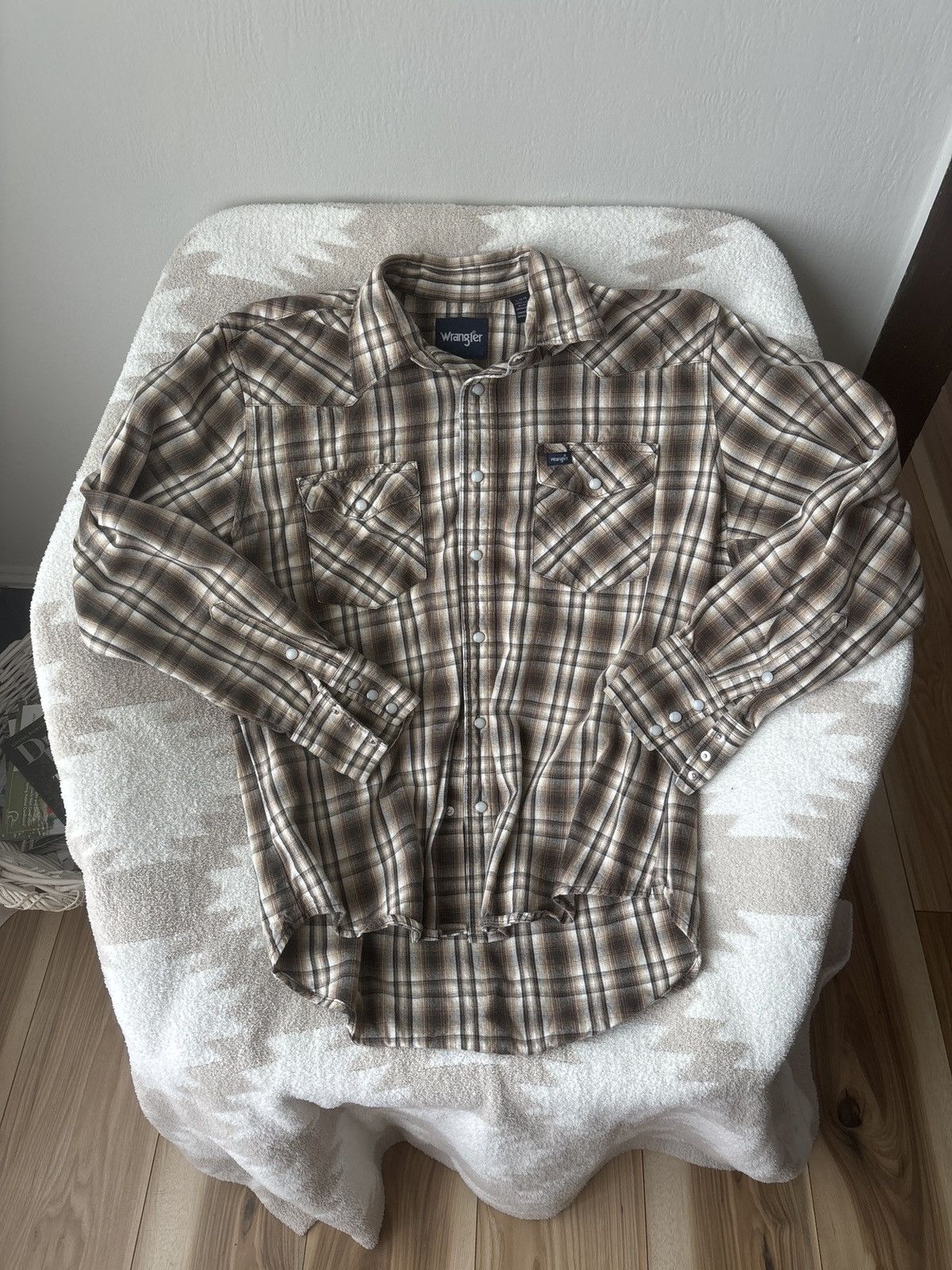 Wrangler Wrangler Cowboy Cut Pearl Snap Size US L / EU 52-54 / 3 - 2 Thumbnail