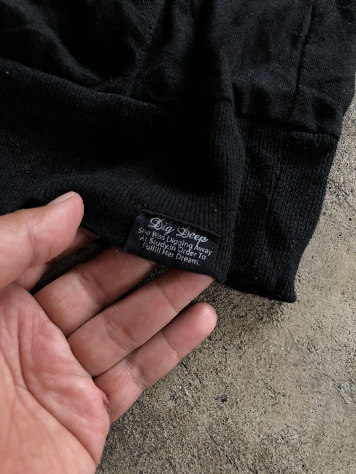 If Six Was Nine × Japanese Brand × Le Grande Bleu (L.G.B.) JAPANESE DIG DEEP PUNK GOTHIC STYLE HOODIE Size US L / EU 52-54 / 3 - 6 Thumbnail