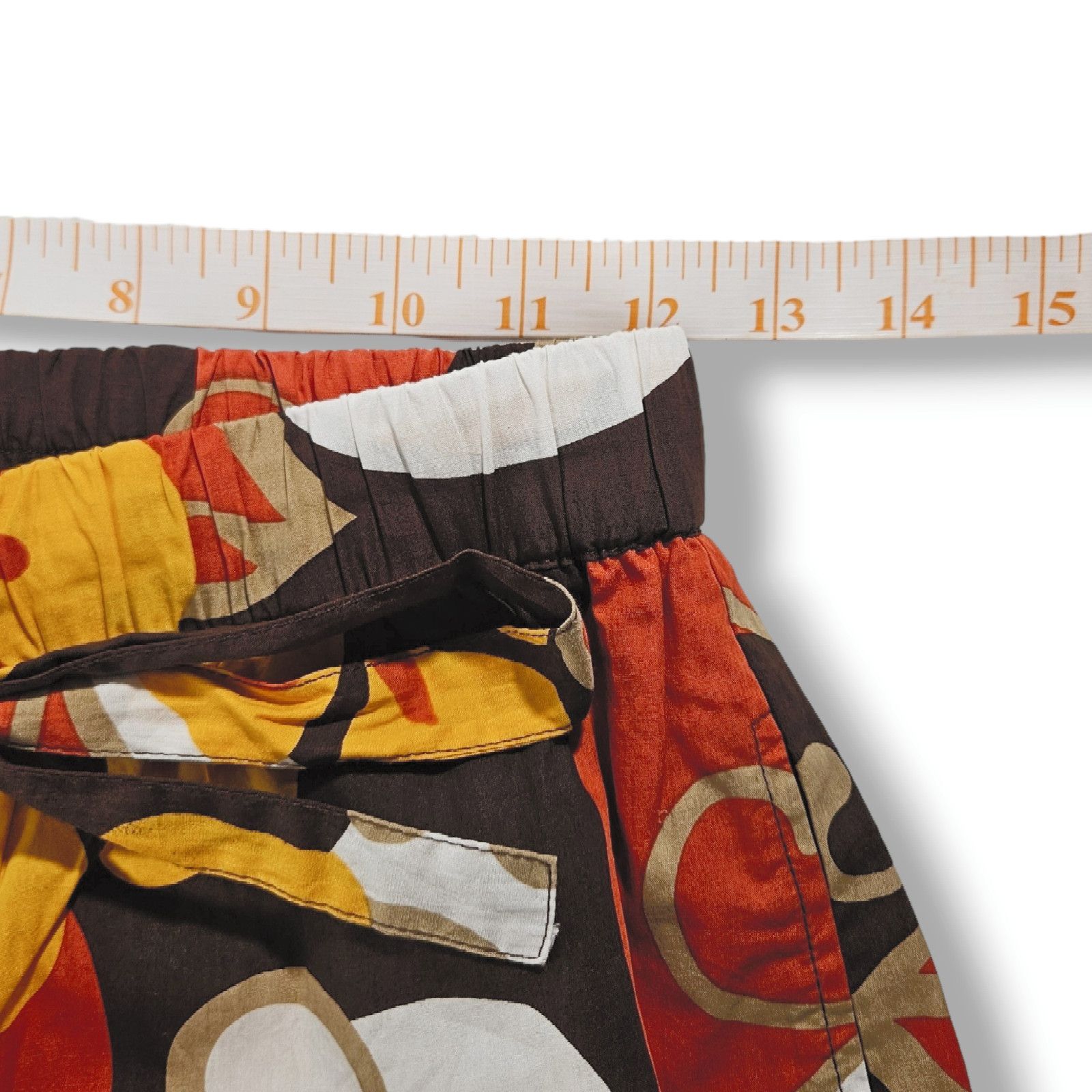 FAITHFULL NWT Faithfull the Brand Celvia Cotton Pant Sz. 2 Brown White Size 26" / US 2 / IT 38 - 10 Thumbnail