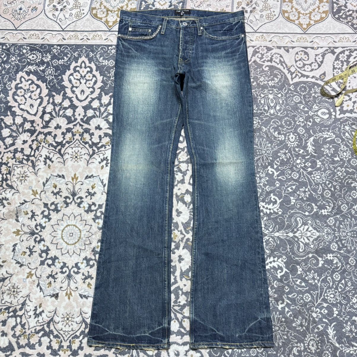 Japanese Brand Sergeant Salute + LZG Denim Flare Jeans Studded Hysteric Size US 33 - 3 Thumbnail