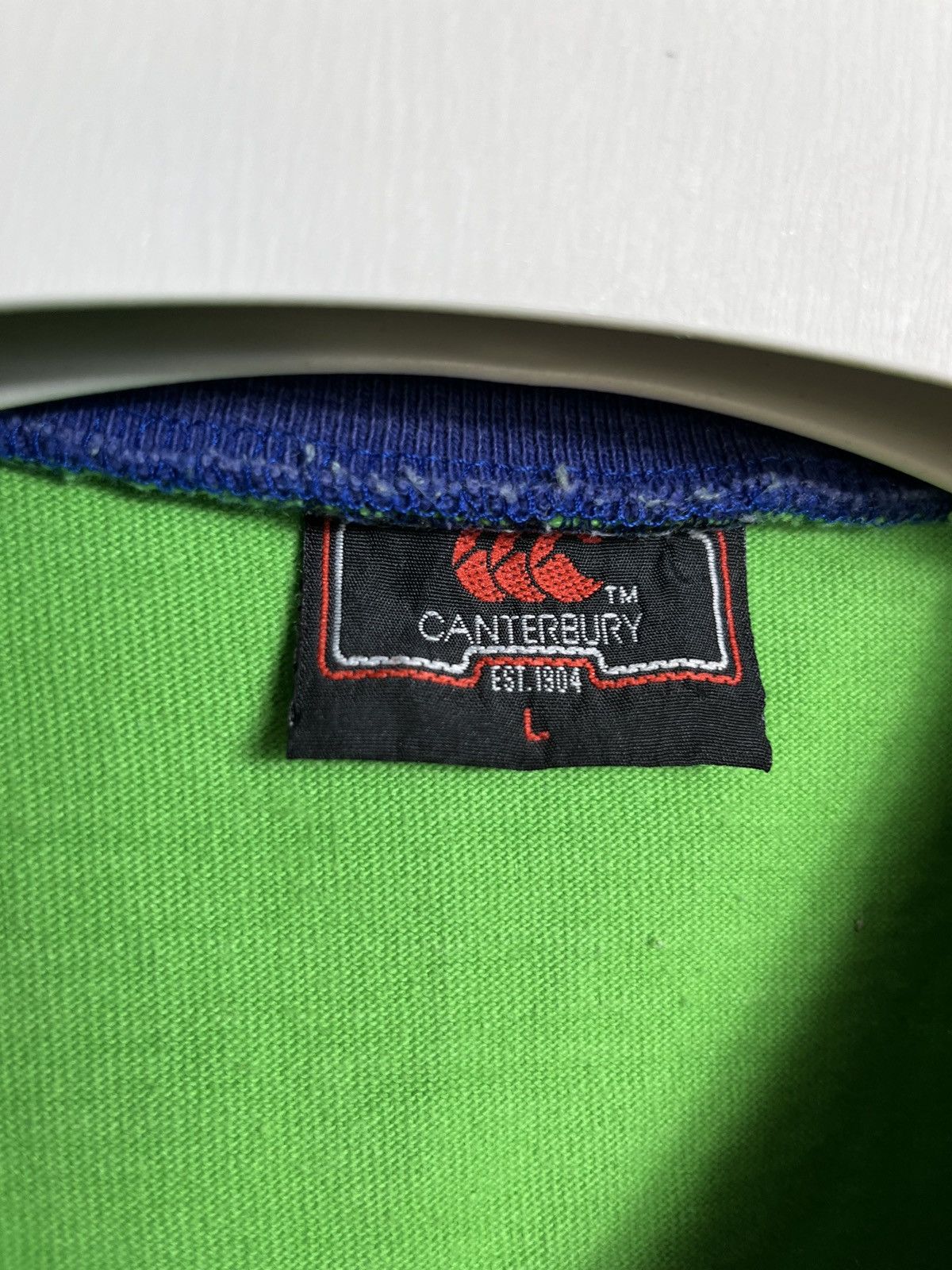 Sports Specialties 1990 1991 Canberra Raiders Rugby League Shirt Adults Cotton Size US L / EU 52-54 / 3 - 5 Thumbnail
