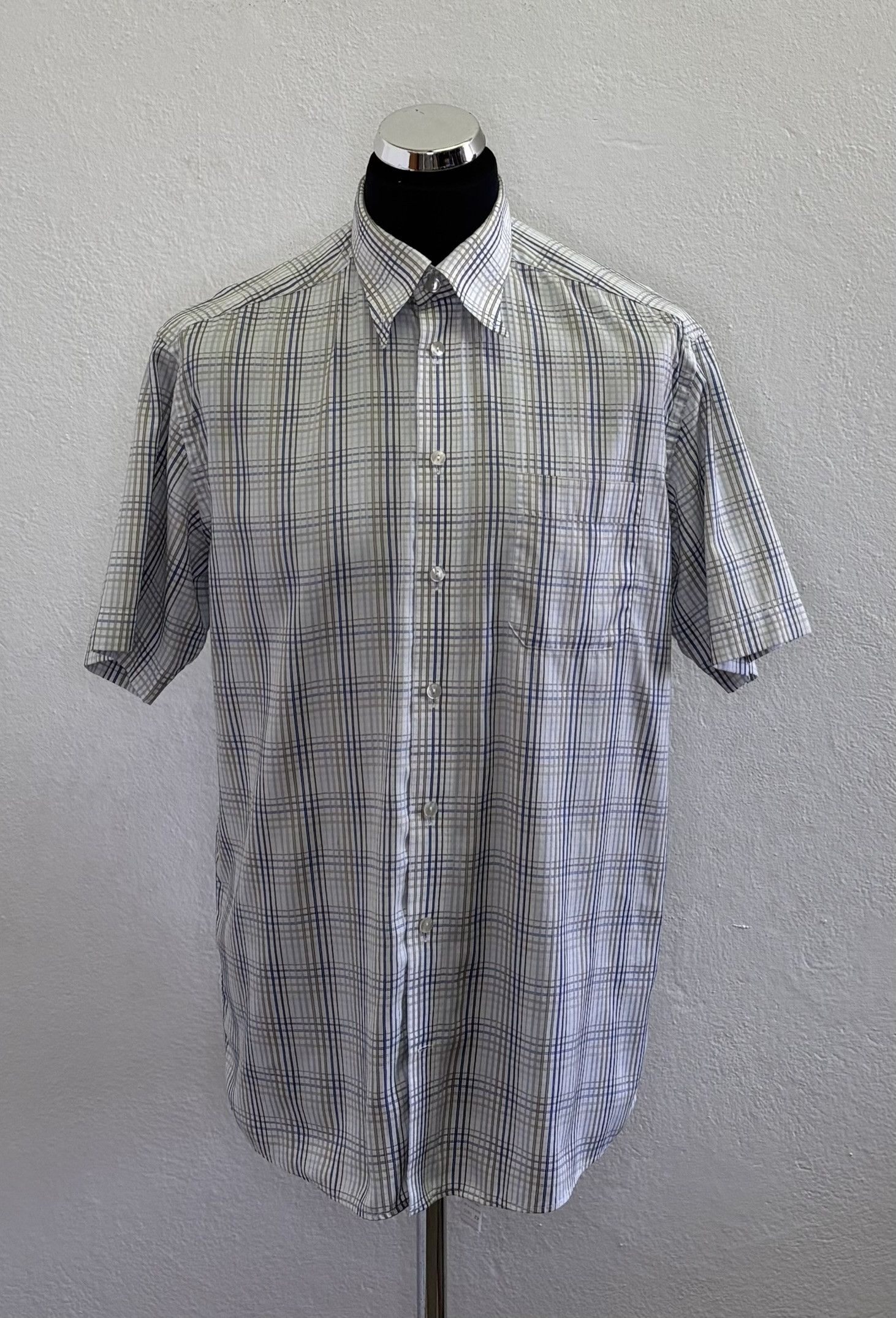 Eton Eton shirt white checks size 42 Size US L / EU 52-54 / 3 - 1 Thumbnail
