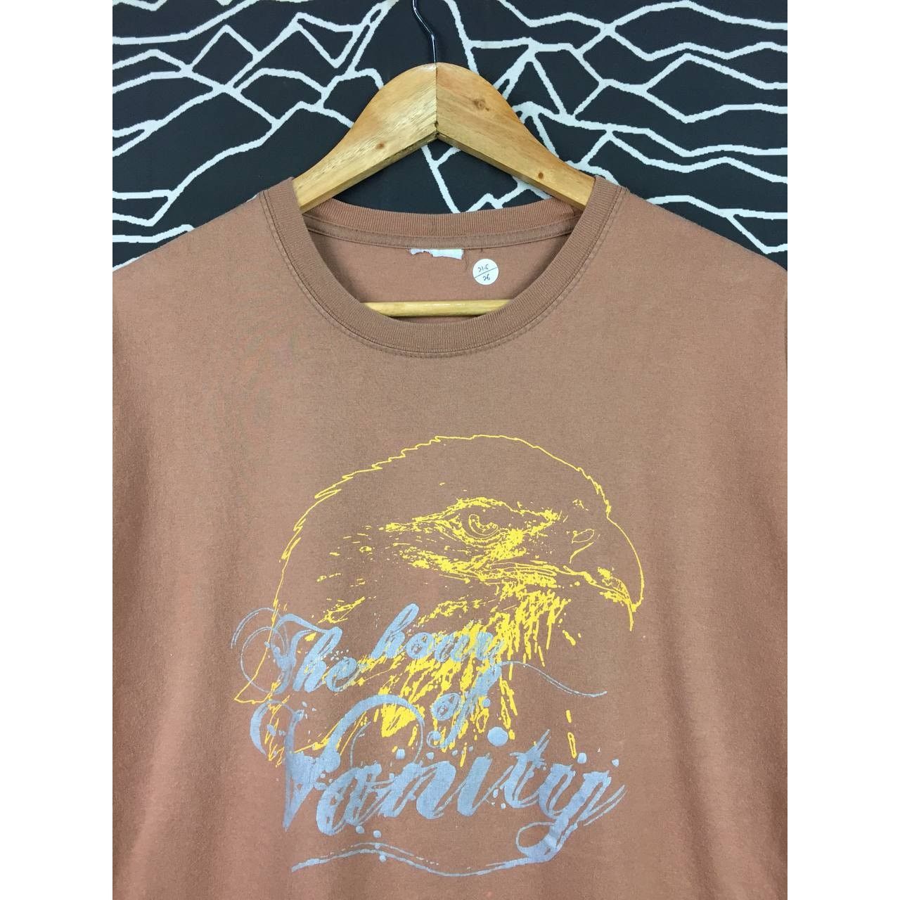 Vintage Vtg The Hour Of Vanity Eagle Graphic Artwork Tee Size L Size US L / EU 52-54 / 3 - 3 Thumbnail