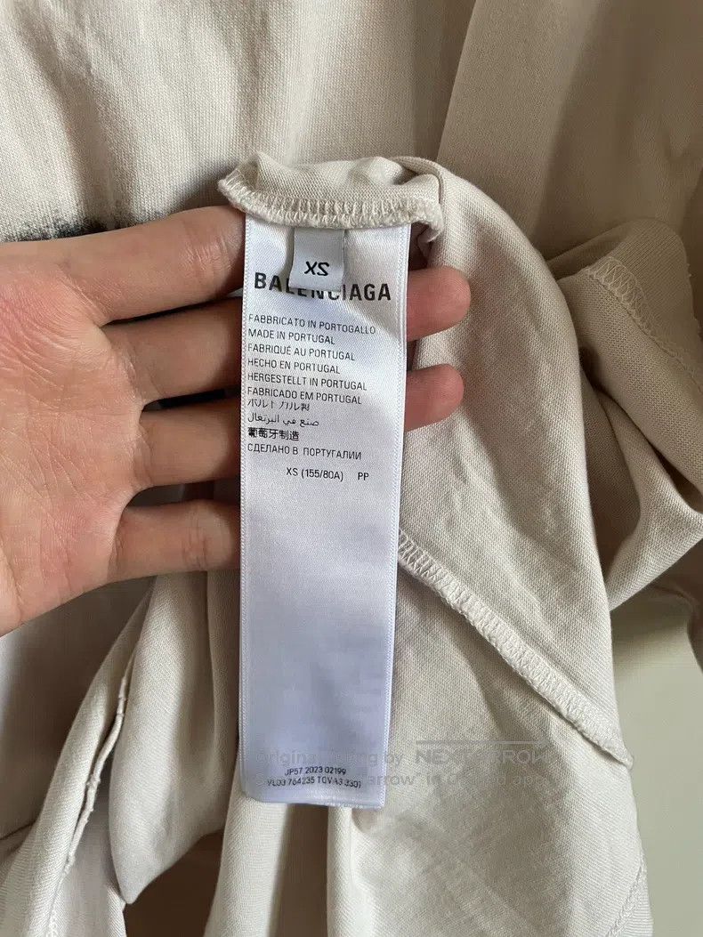 Balenciaga Balenciaga Splashed Logo Short Sleeve Size US XS / EU 42 / 0 - 3 Thumbnail