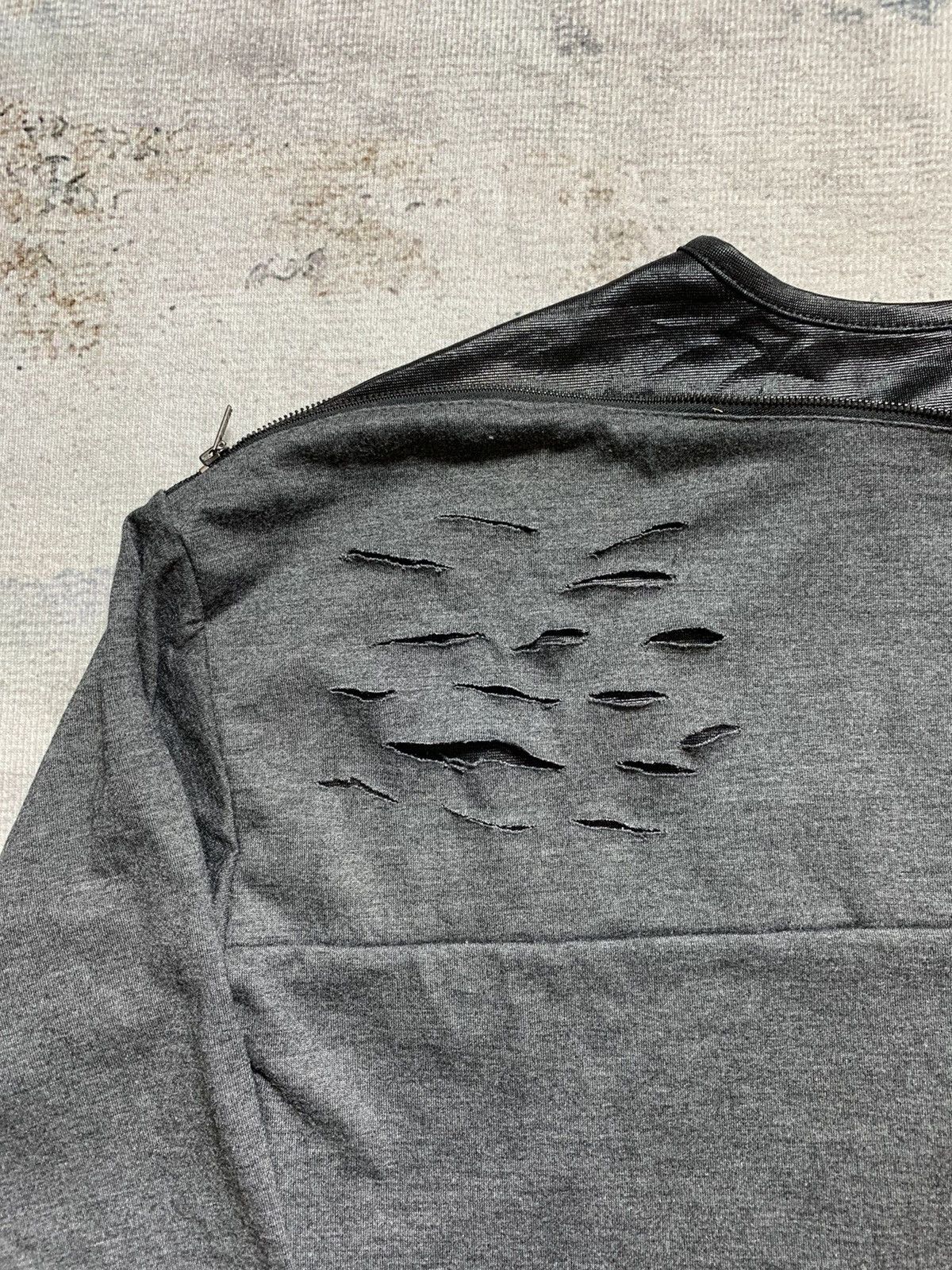 If Six Was Nine × Yasuyuki Ishii Double Layer Distressed Grunge Longsleeve Unpluggedmuseum Size US M / EU 48-50 / 2 - 6 Thumbnail