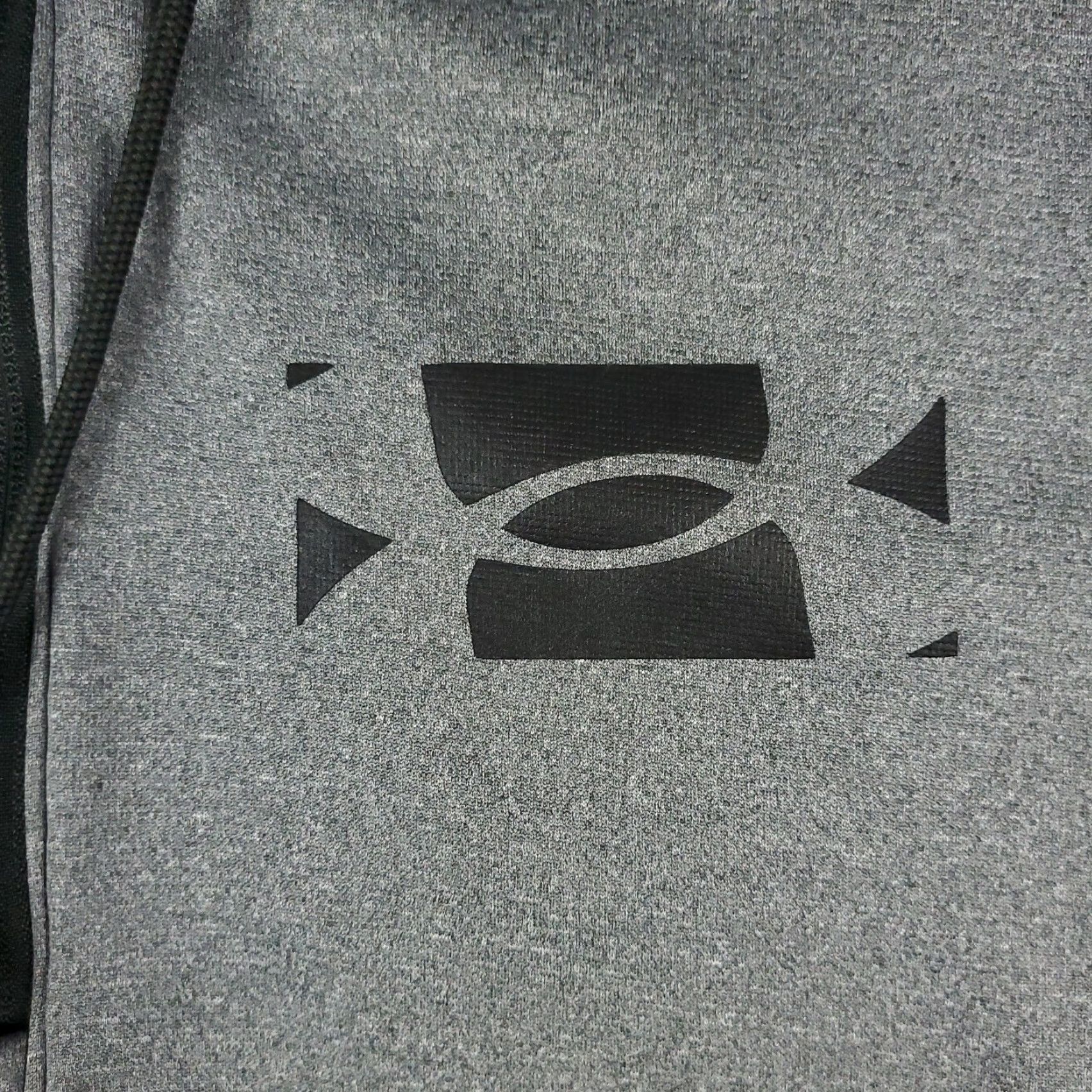 Under Armour Under Armour Hoodie Mens Large Gray Pullover Sweatshirt Fleece Long Sleeve Size US L / EU 52-54 / 3 - 2 Thumbnail