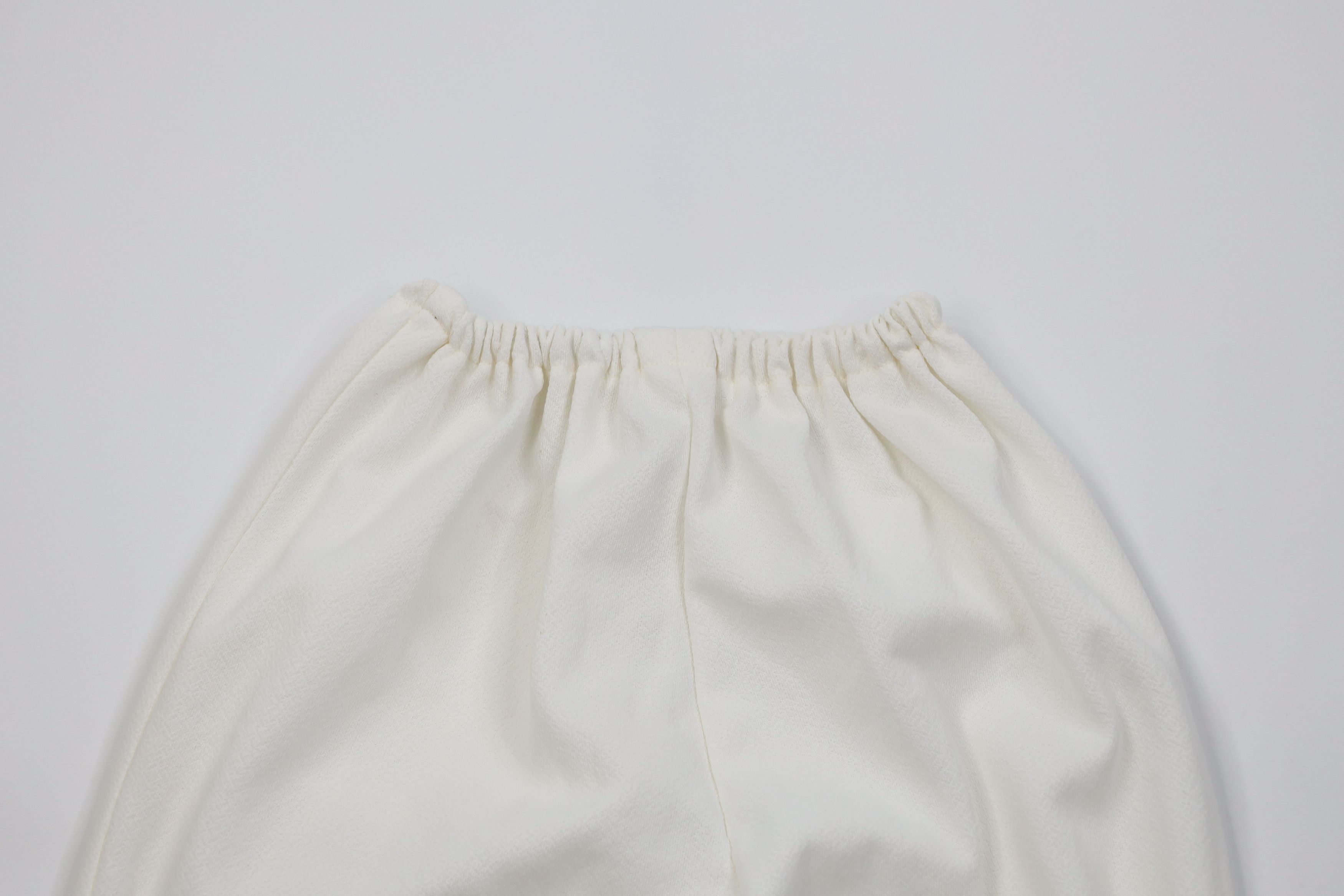 Vintage Vintage 70s Anchor Patch Knit Bell Bottoms Pants White USA Size 22" - 2 Thumbnail