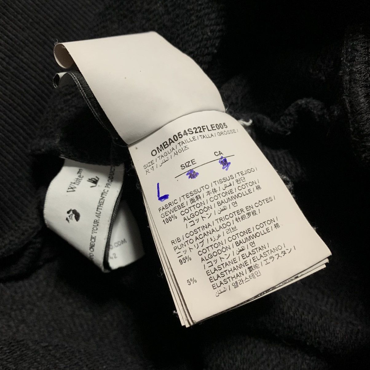 Off-White Off White Large Neen Arrows Black Sweater Sweatshirt Size US L / EU 52-54 / 3 - 9 Thumbnail